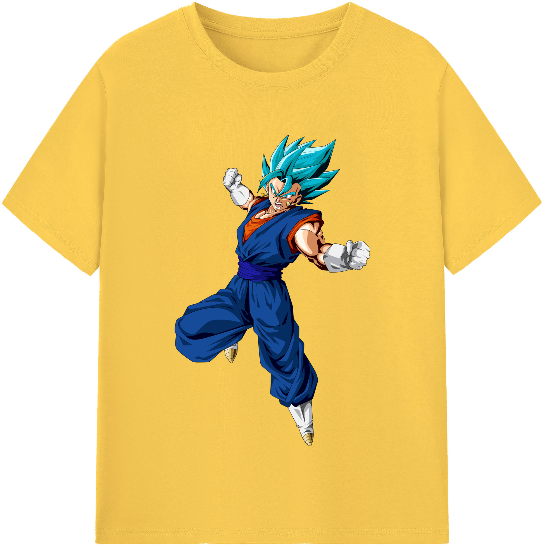（画像用） ドラゴンボール ベジット DRAGON BALL Vegetto 綿100％半袖Tシャツ（フロントプリント）