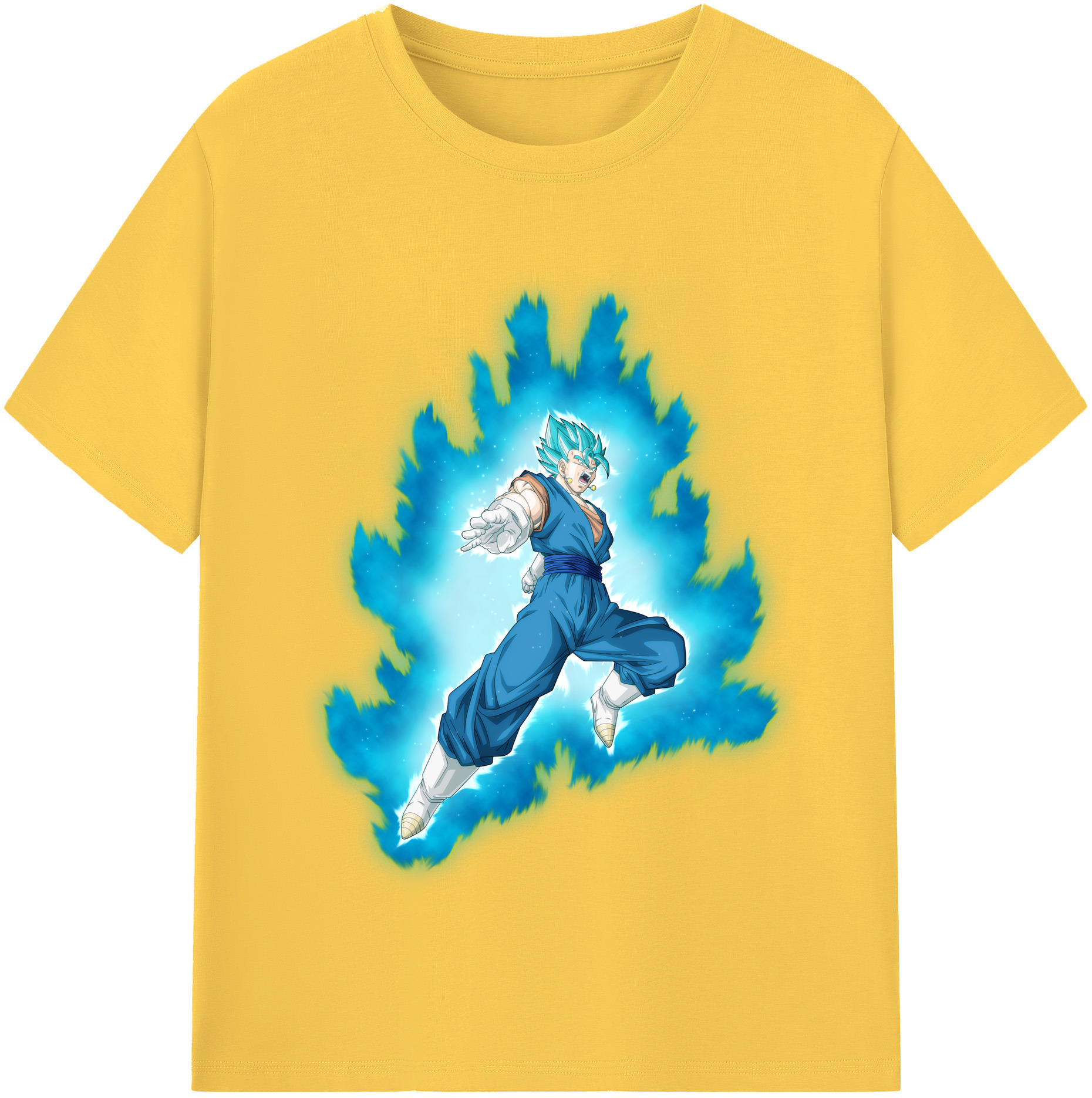 （画像用） ドラゴンボール ベジット DRAGON BALL Vegetto 綿100％半袖Tシャツ（フロントプリント）