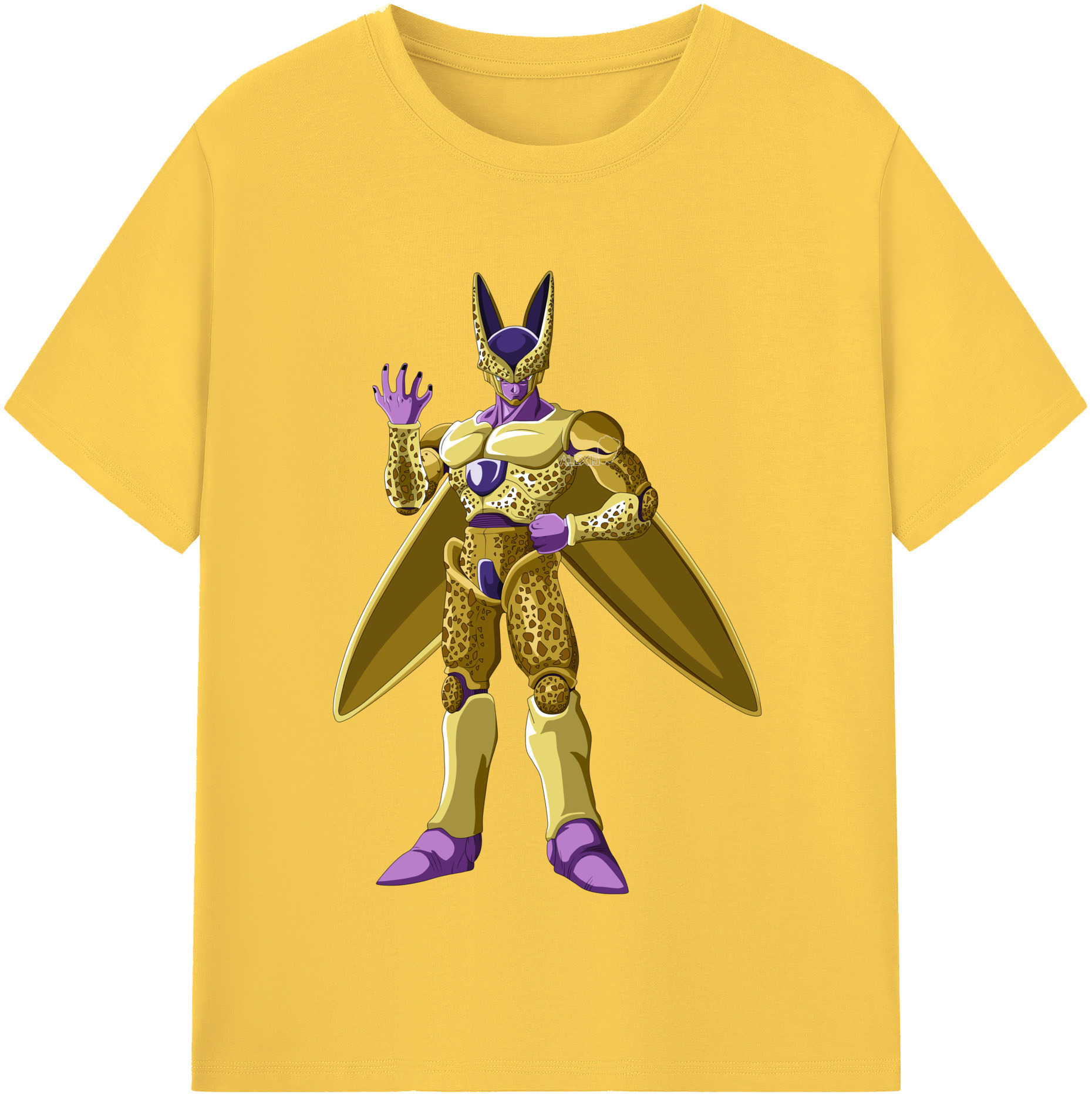 （画像用） ドラゴンボール セル DRAGON BALL Cell 綿100％半袖Tシャツ（フロントプリント）