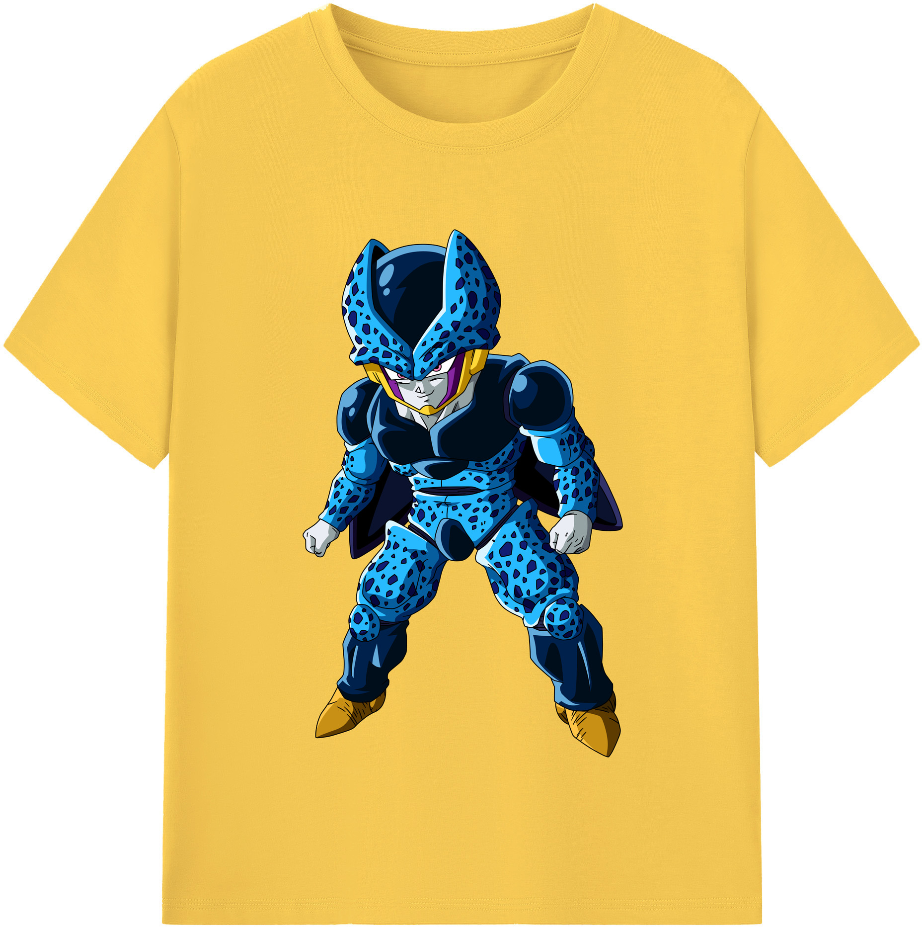 （画像用） ドラゴンボール セル DRAGON BALL Cell 綿100％半袖Tシャツ（フロントプリント）