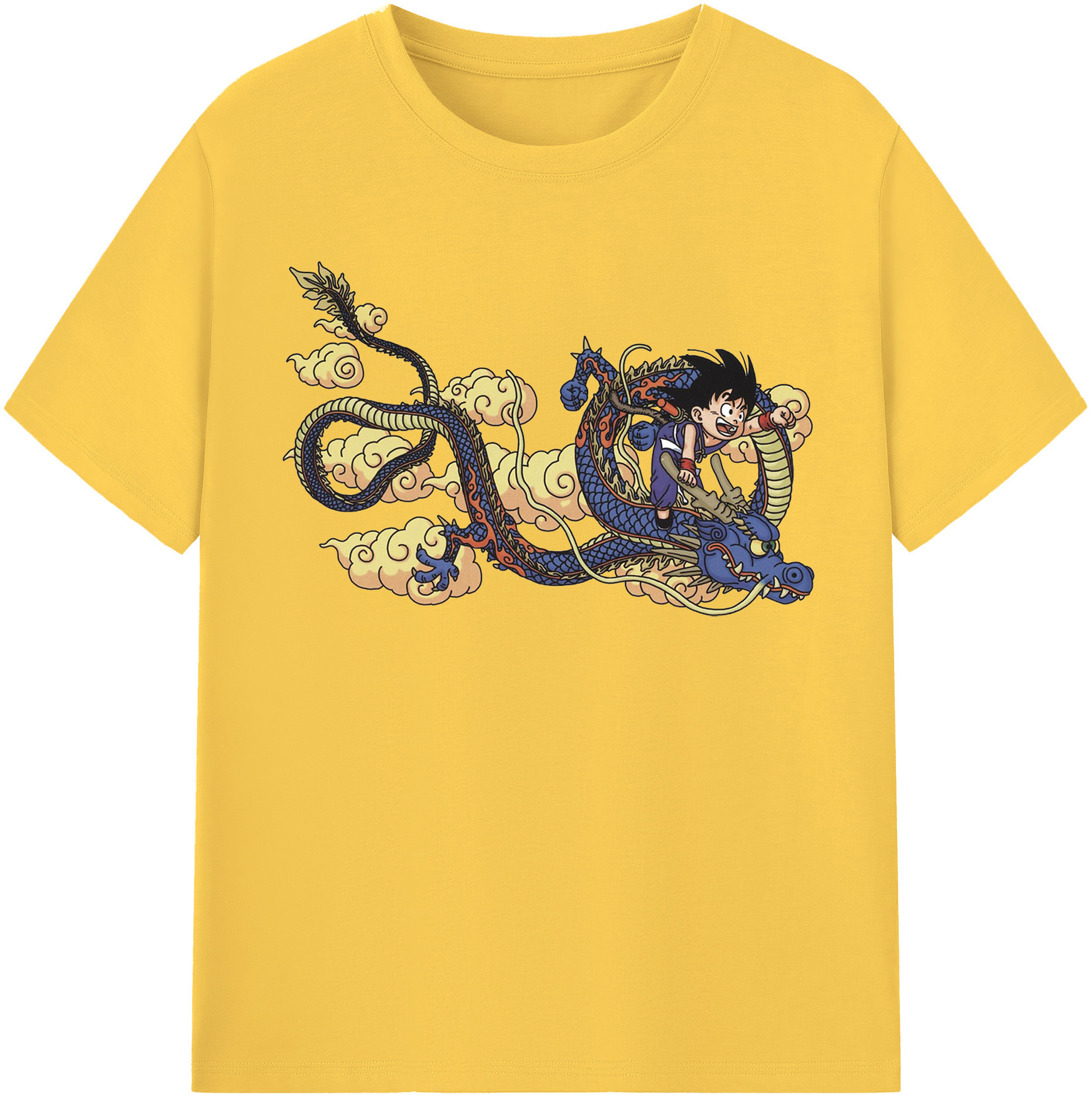 ドラゴンボール 神龍 シェンロン DRAGON BALL Shenron 綿100％半袖Tシャツ（フロントプリント）