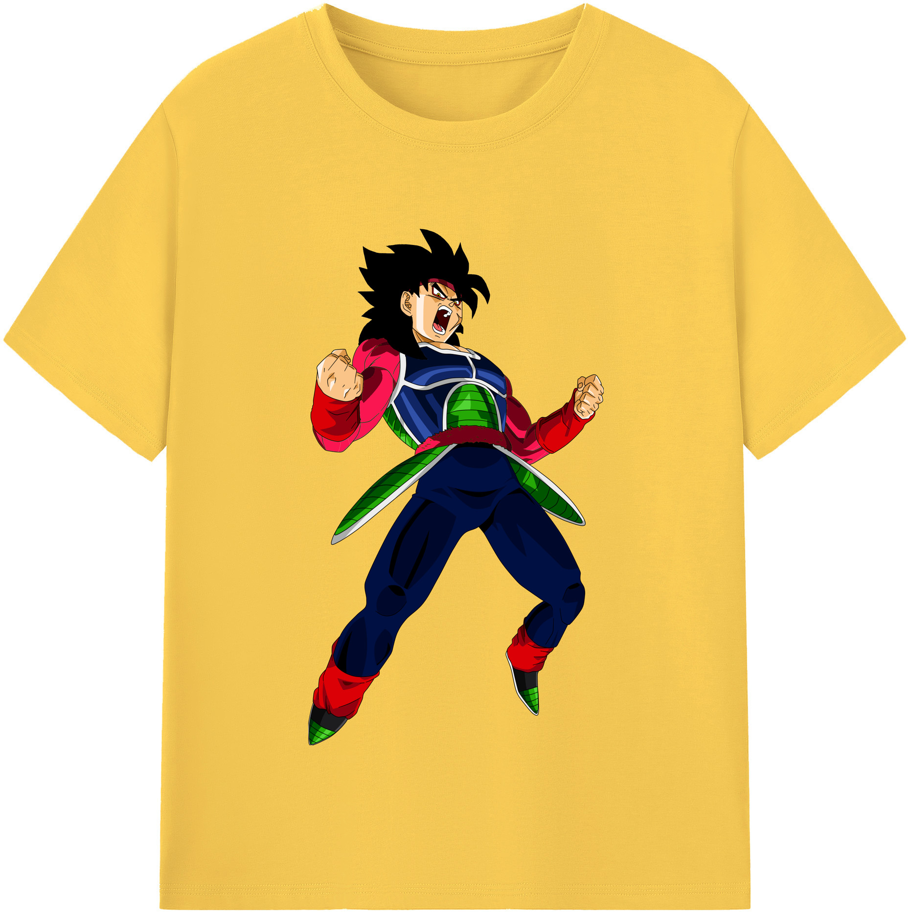 （画像用） ドラゴンボール バーダック DRAGON BALL Burdock 綿100％半袖Tシャツ（フロントプリント）