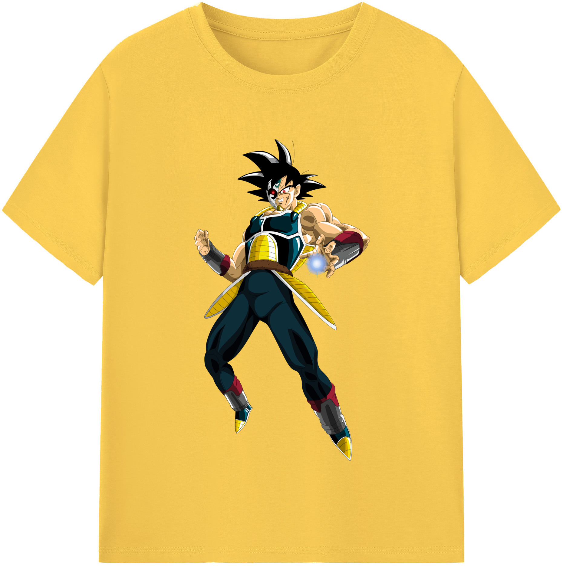（画像用） ドラゴンボール バーダック DRAGON BALL Burdock 綿100％半袖Tシャツ（フロントプリント）