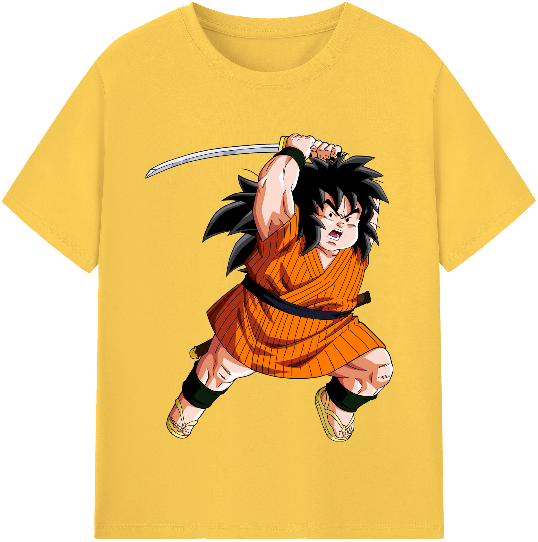 （画像用） ドラゴンボール やじろべえ DRAGON BALL Yajirobe 綿100％半袖Tシャツ（フロントプリント）