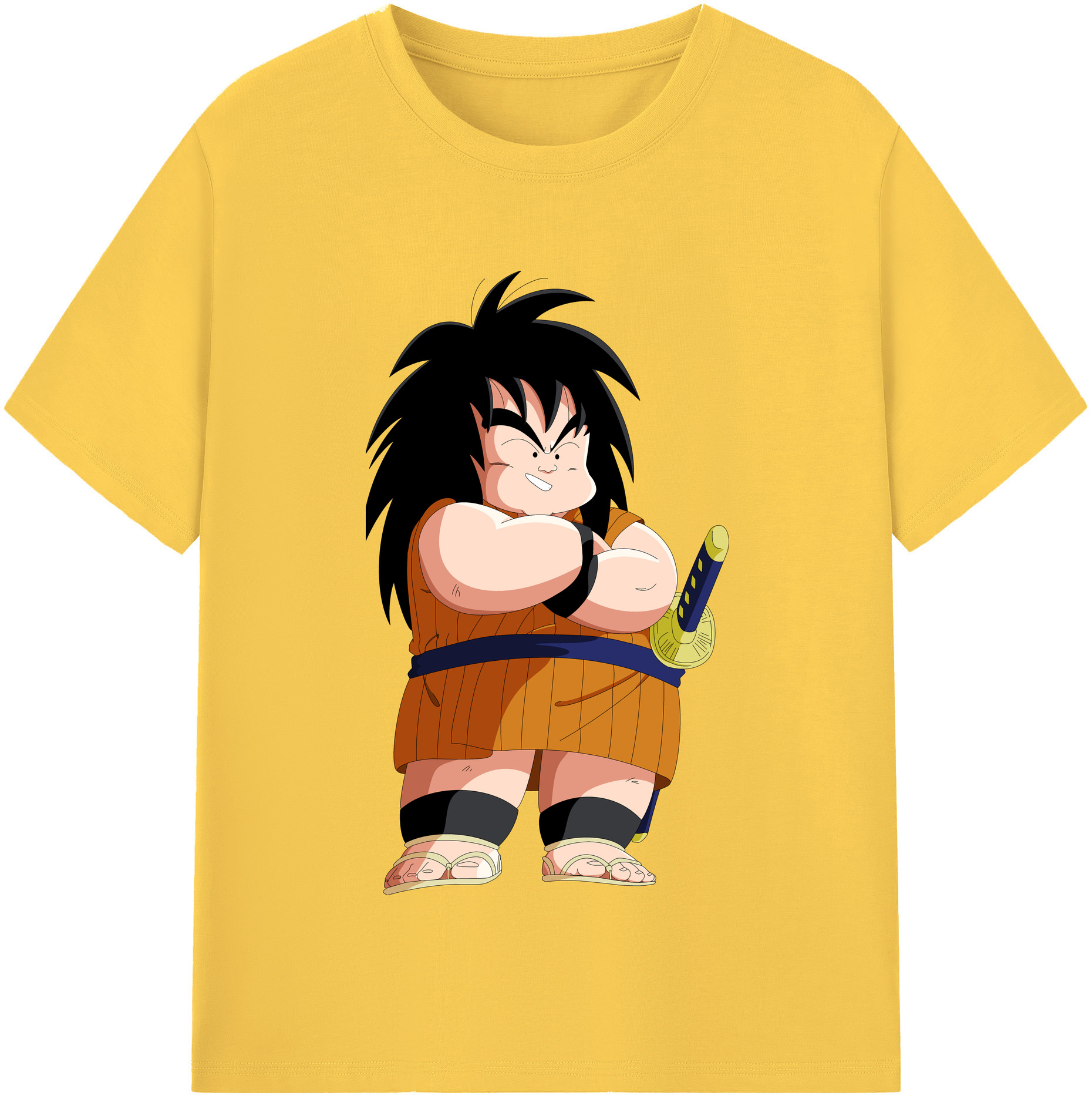 （画像用） ドラゴンボール やじろべえ DRAGON BALL Yajirobe 綿100％半袖Tシャツ（フロントプリント）