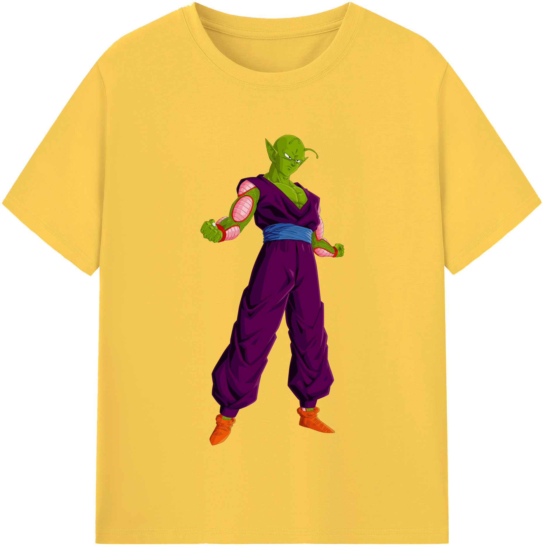（画像用） ドラゴンボール ピッコロ DRAGON BALL Piccolo 綿100％半袖Tシャツ（フロントプリント）