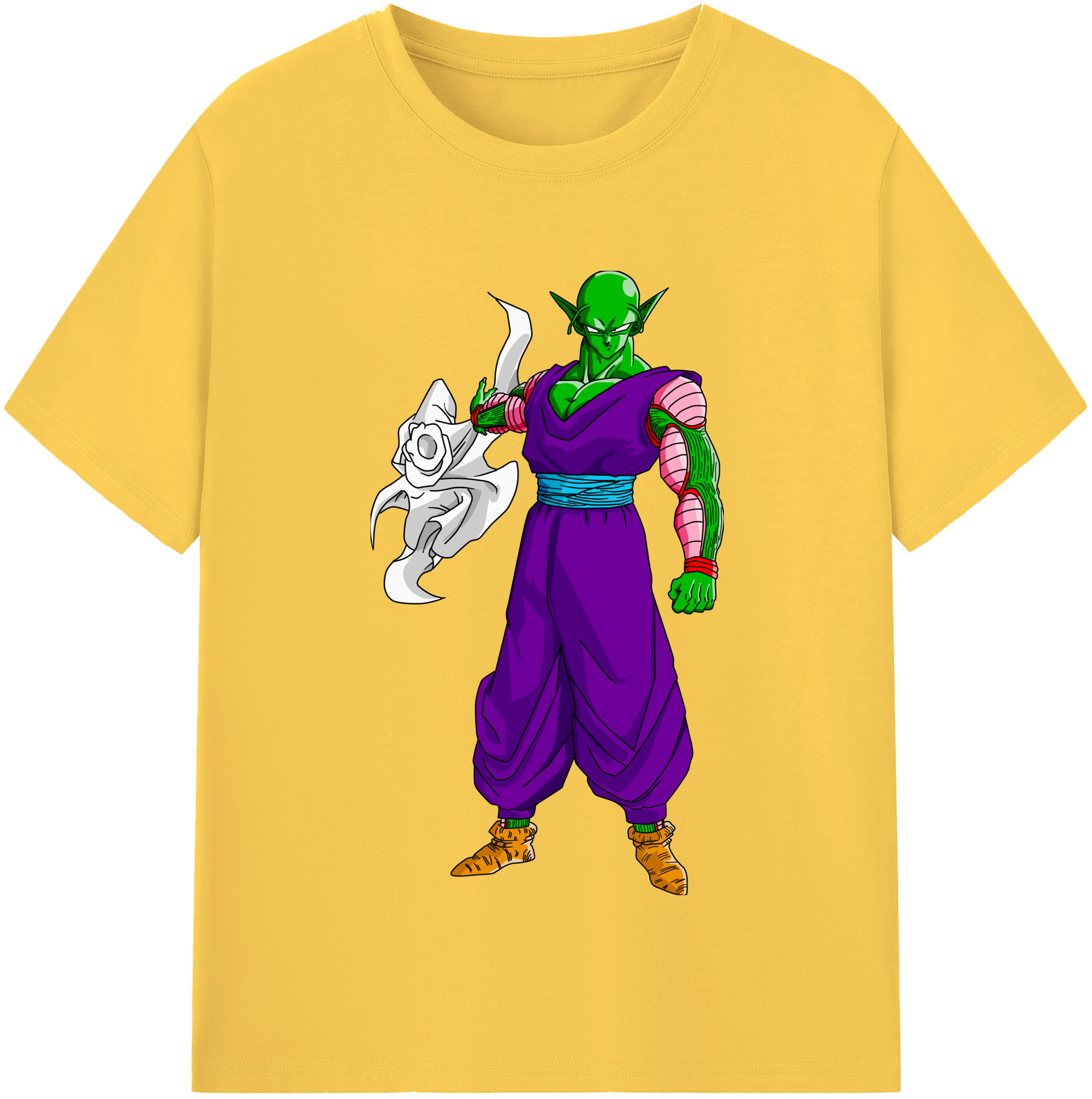（画像用） ドラゴンボール ピッコロ DRAGON BALL Piccolo 綿100％半袖Tシャツ（フロントプリント）