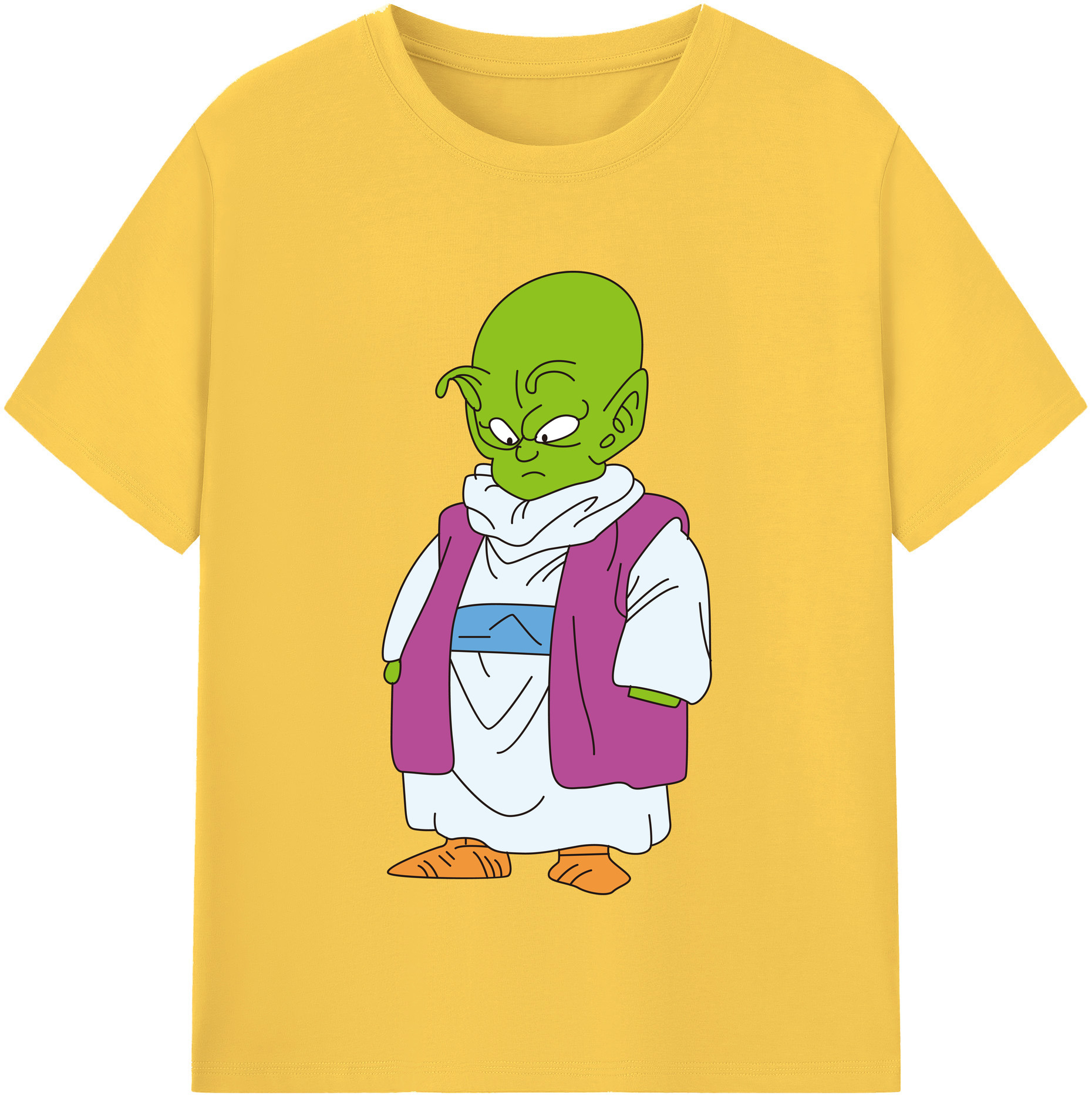 （画像用） ドラゴンボール ピッコロ DRAGON BALL Piccolo 綿100％半袖Tシャツ（フロントプリント）