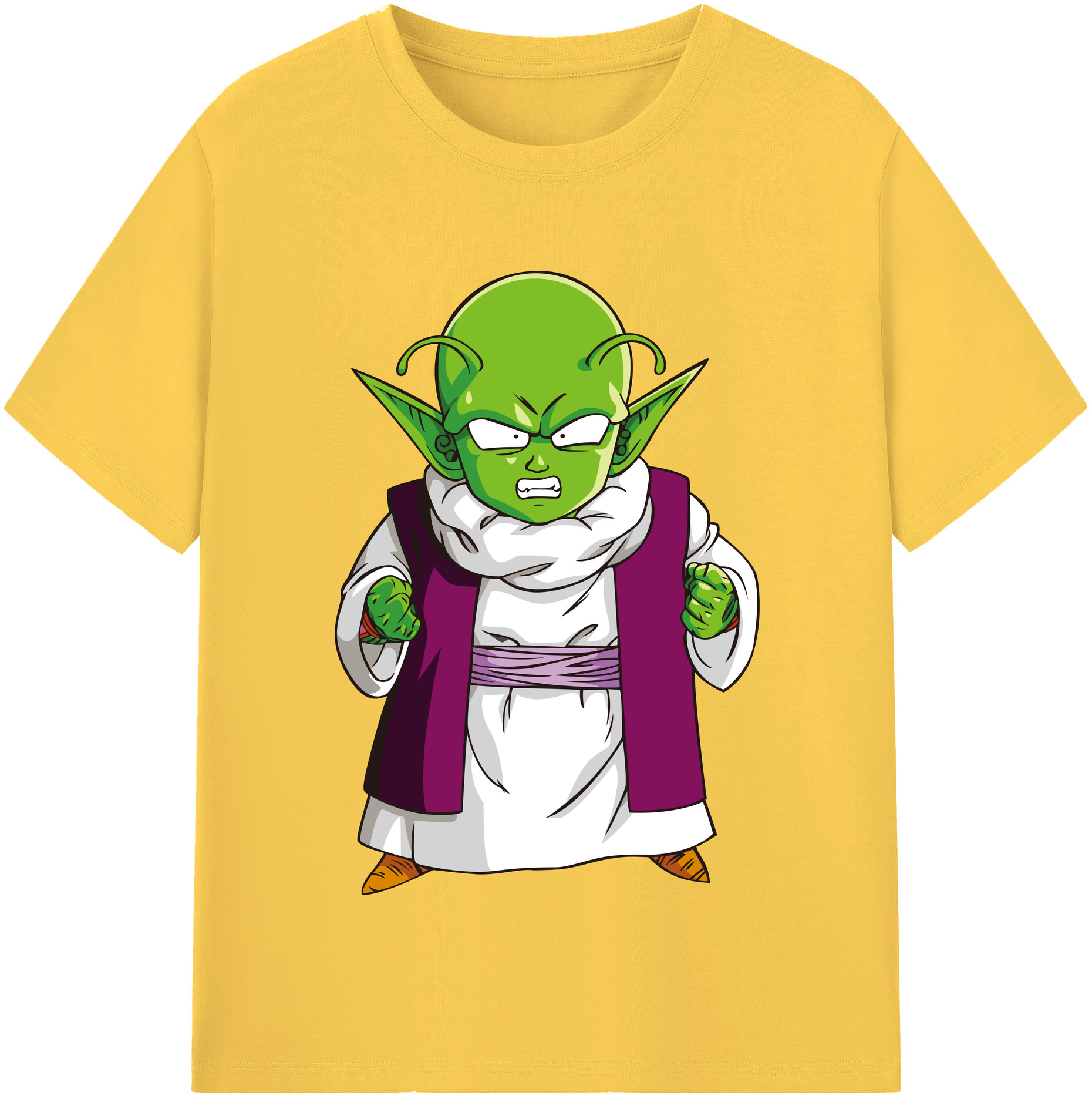 （画像用） ドラゴンボール ピッコロ DRAGON BALL Piccolo 綿100％半袖Tシャツ（フロントプリント）