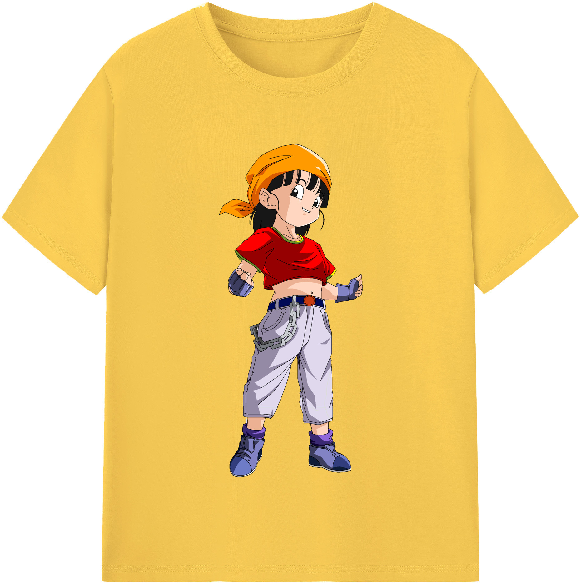 （画像用） ドラゴンボール パン DRAGON BALL Pan 綿100％半袖Tシャツ（フロントプリント）