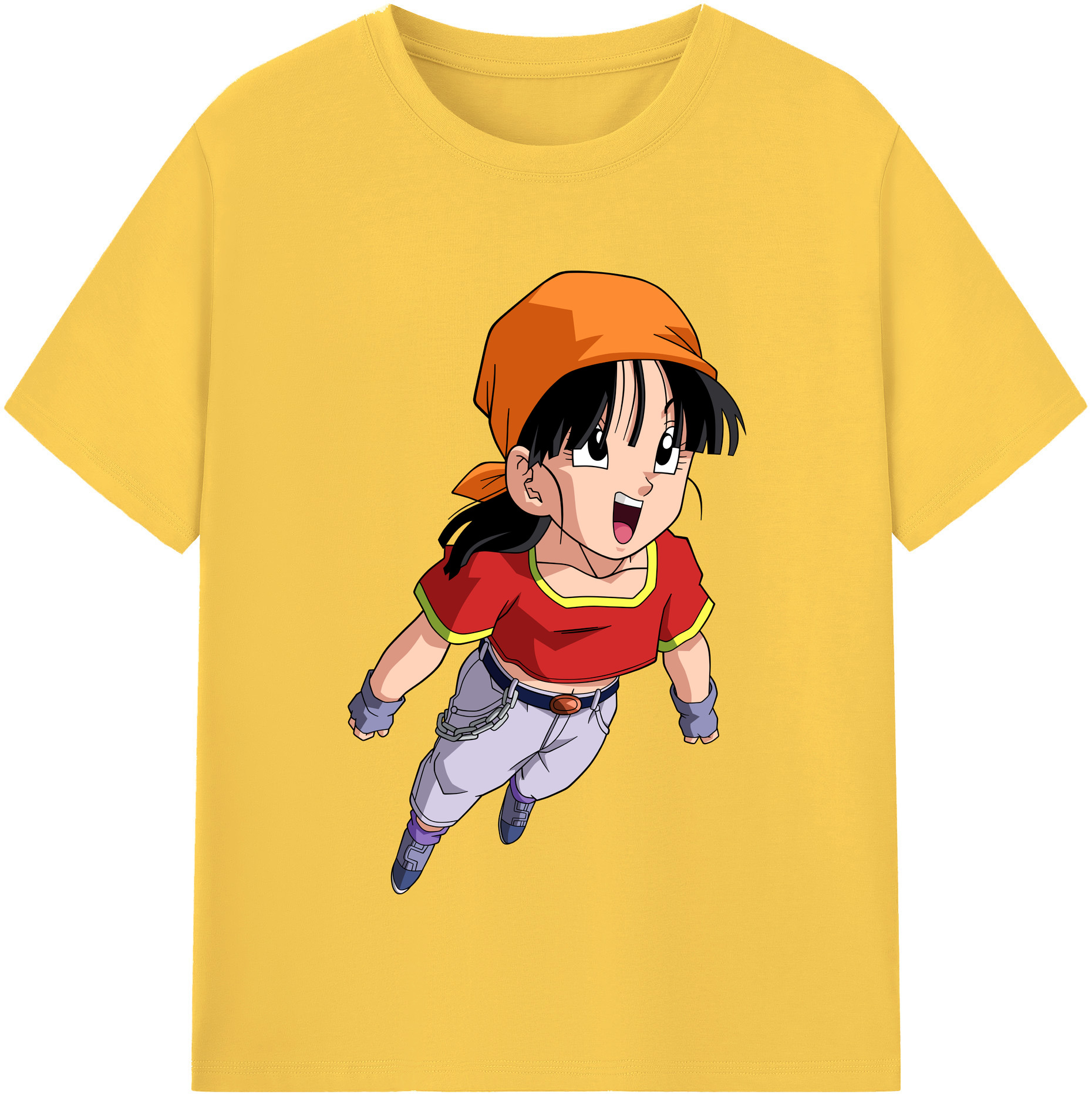 （画像用） ドラゴンボール パン DRAGON BALL Pan 綿100％半袖Tシャツ（フロントプリント）