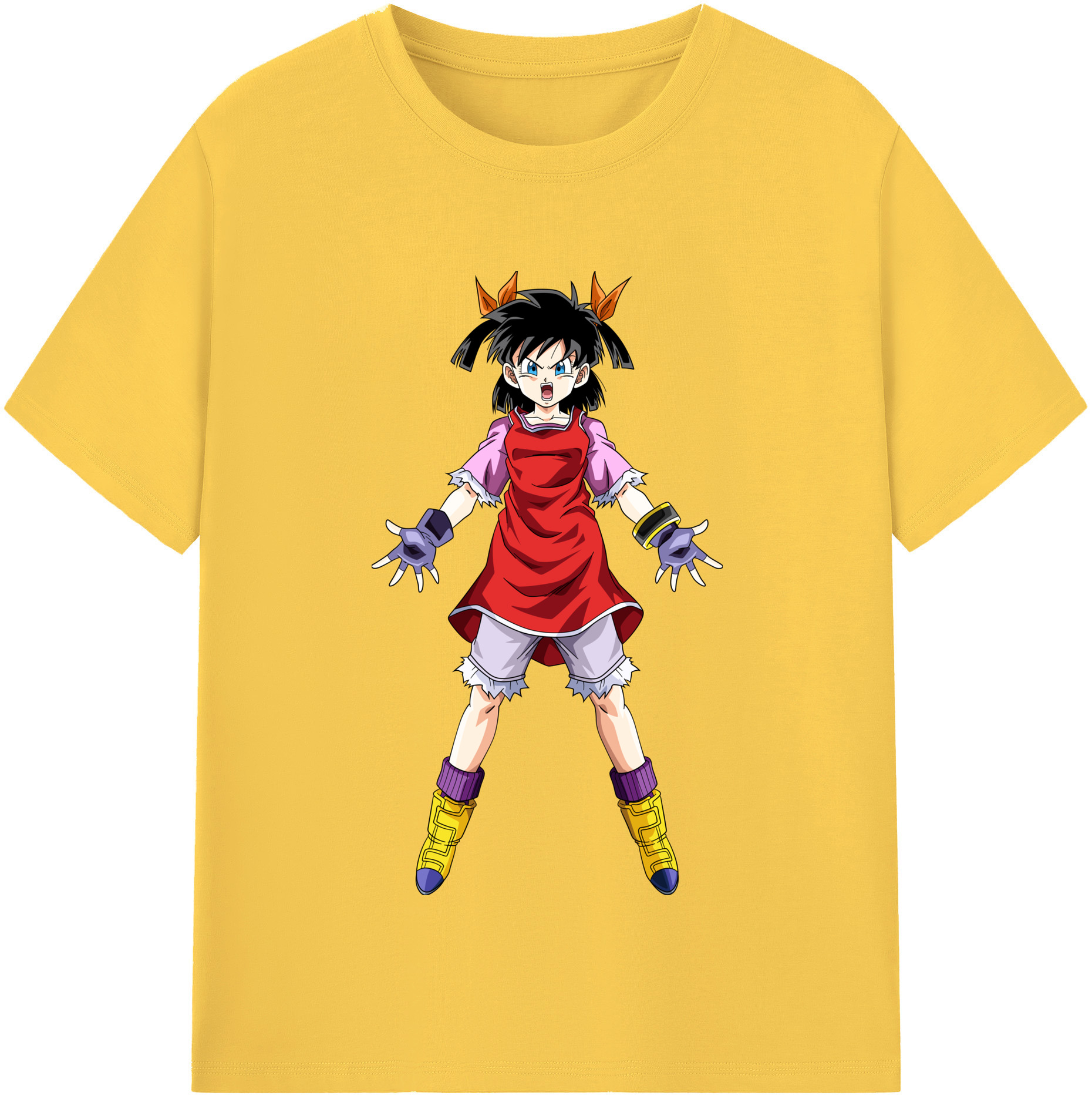 （画像用） ドラゴンボール パン DRAGON BALL Pan 綿100％半袖Tシャツ（フロントプリント）