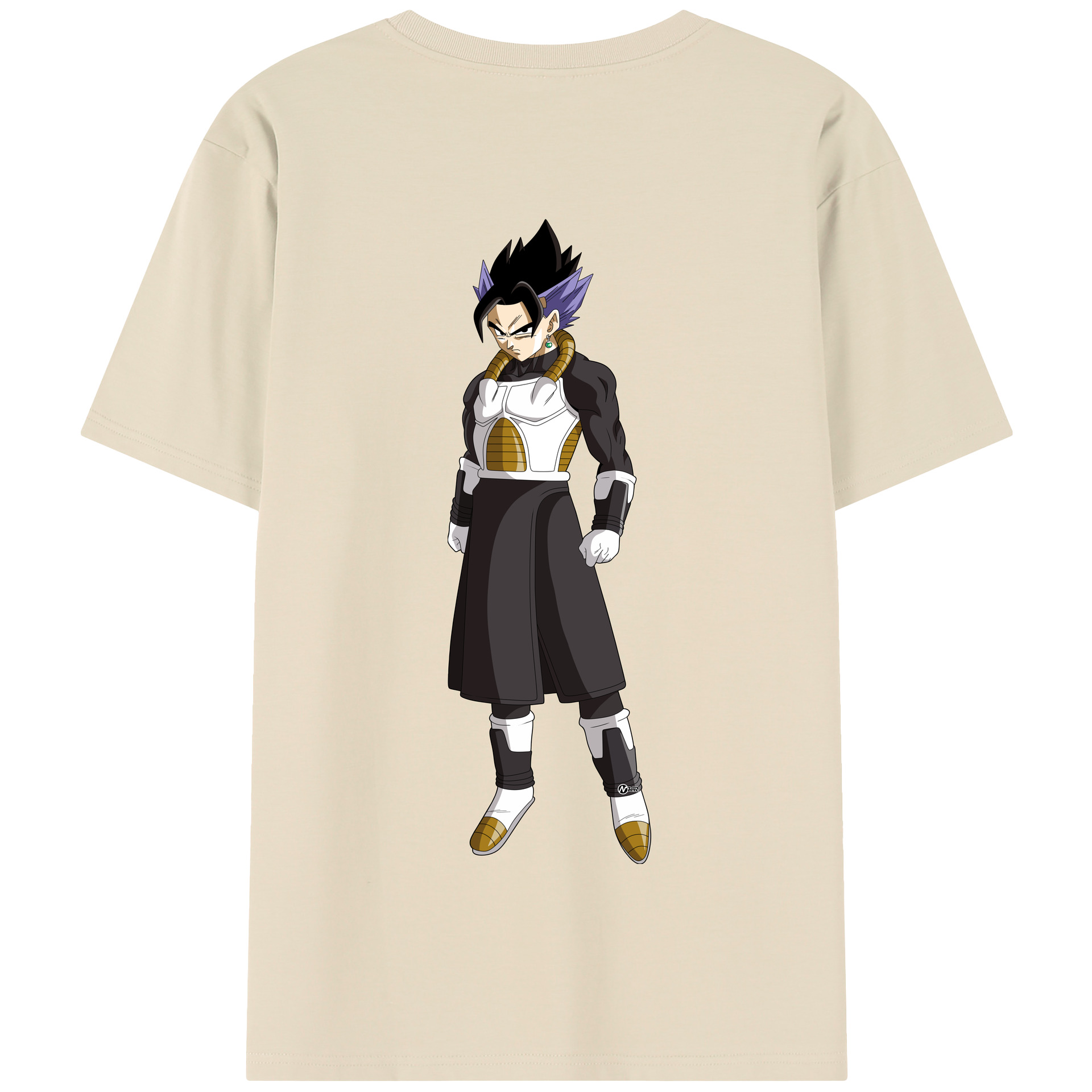 （画像用） ドラゴンボール ベジット DRAGON BALL Vegetto 綿100％半袖Tシャツ（背面プリント）