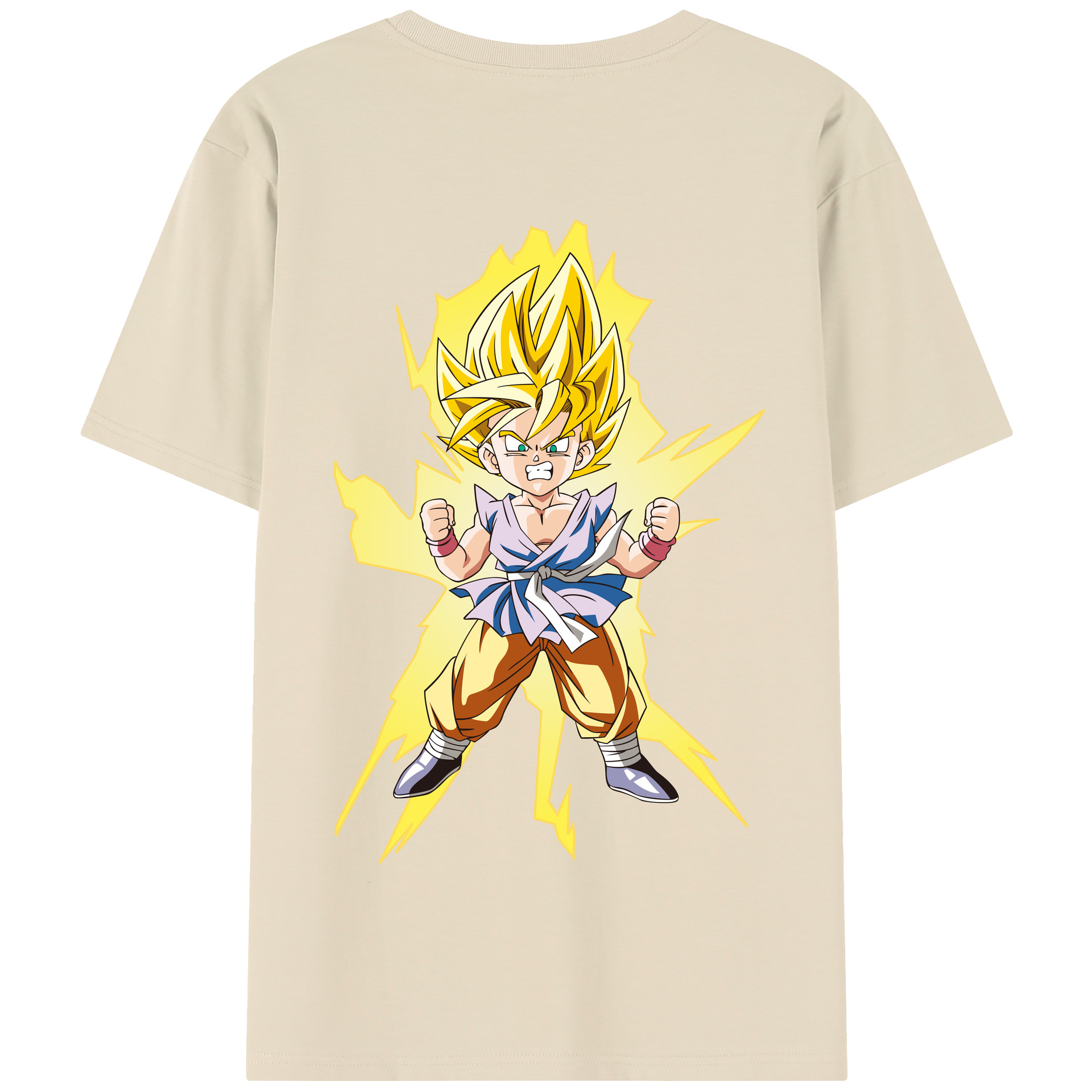 （画像用） ドラゴンボール ベジット DRAGON BALL Vegetto 綿100％半袖Tシャツ（背面プリント）