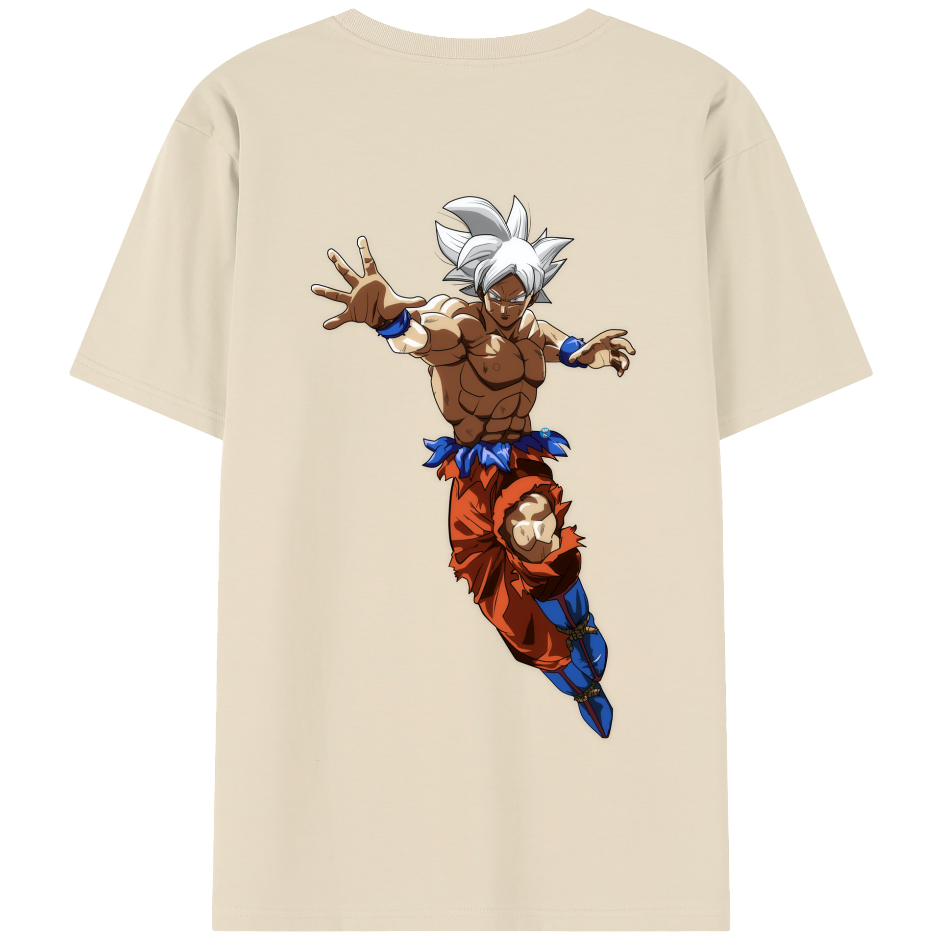 （画像用） ドラゴンボール 孫悟空（そん ごくう）Son Goku カカロット DRAGON BALL Kakarotto 綿100％半袖Tシャツ（背面プリント）