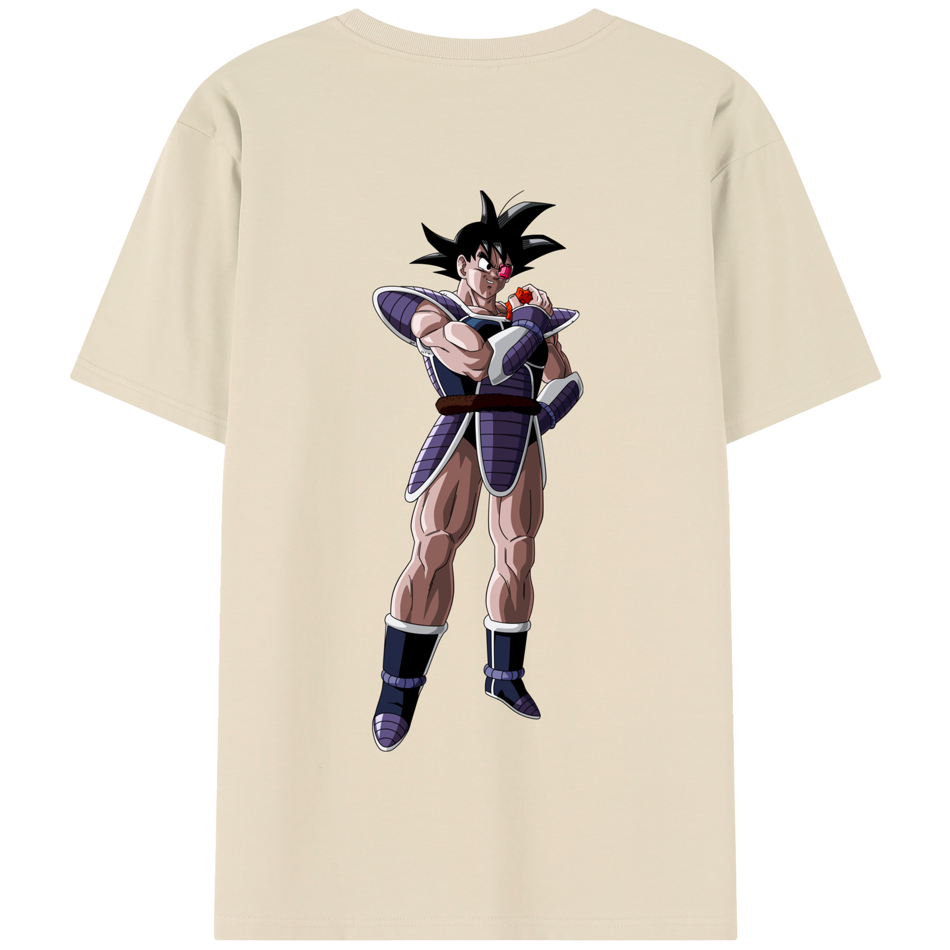 （画像用） ドラゴンボール 孫悟空（そん ごくう）Son Goku カカロット DRAGON BALL Kakarotto 綿100％半袖Tシャツ（背面プリント）