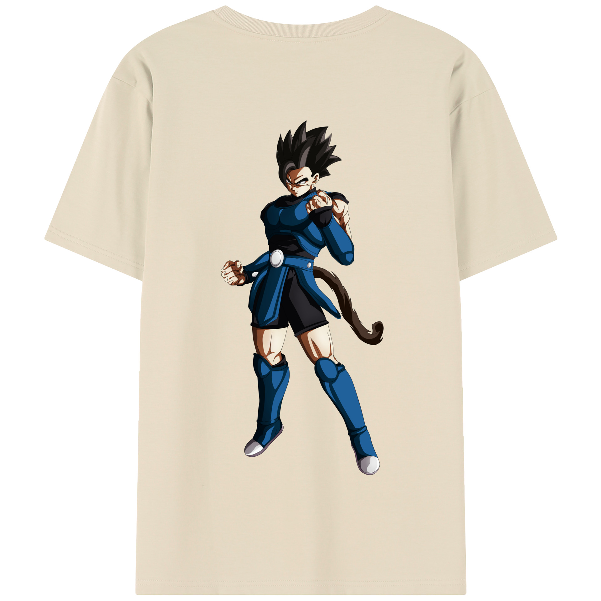 （画像用） ドラゴンボール 孫 悟飯（そんごはん）DRAGON BALL Son Gohan 綿100％半袖Tシャツ（背面プリント）