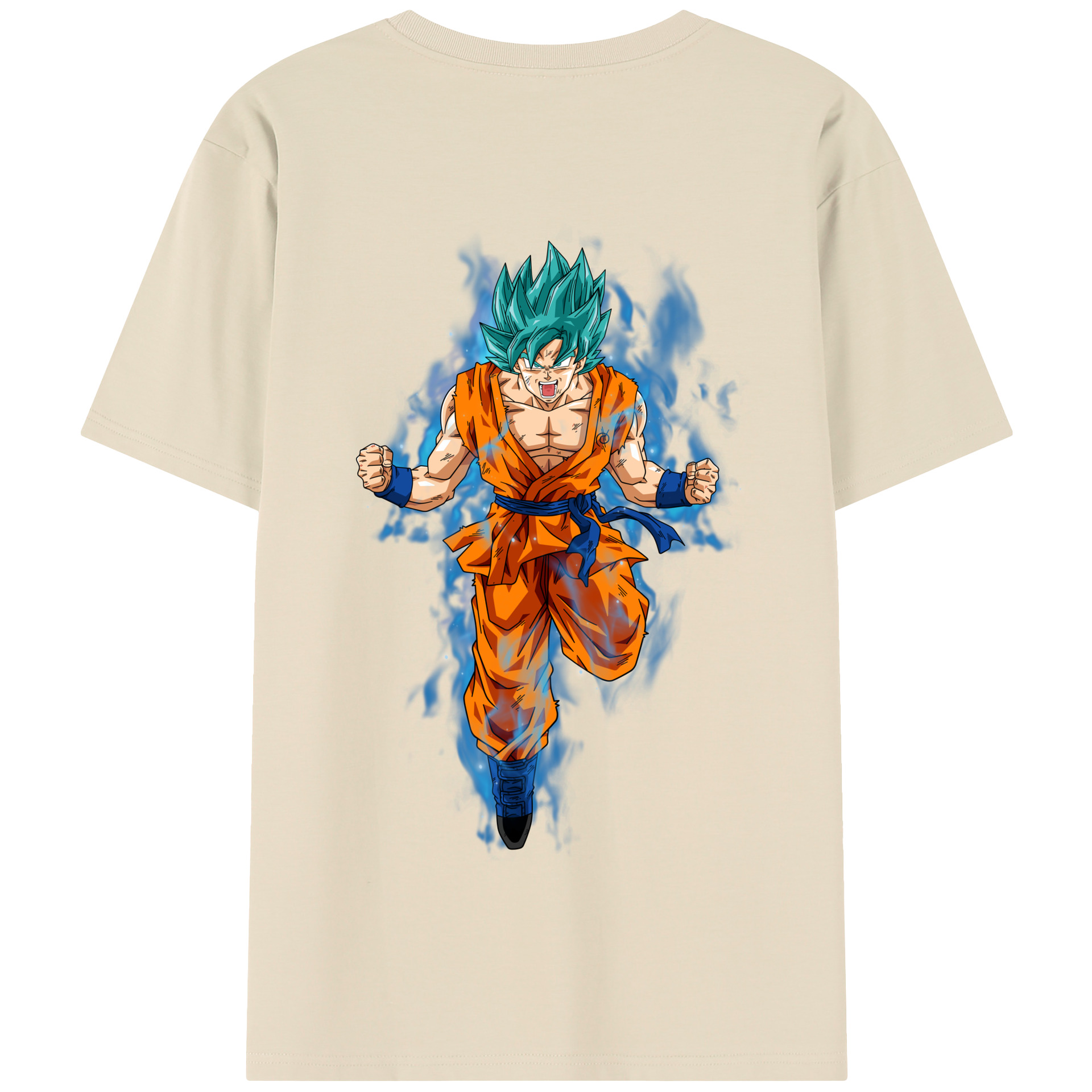 （画像用） ドラゴンボール 孫 悟飯（そんごはん）DRAGON BALL Son Gohan 綿100％半袖Tシャツ（背面プリント）