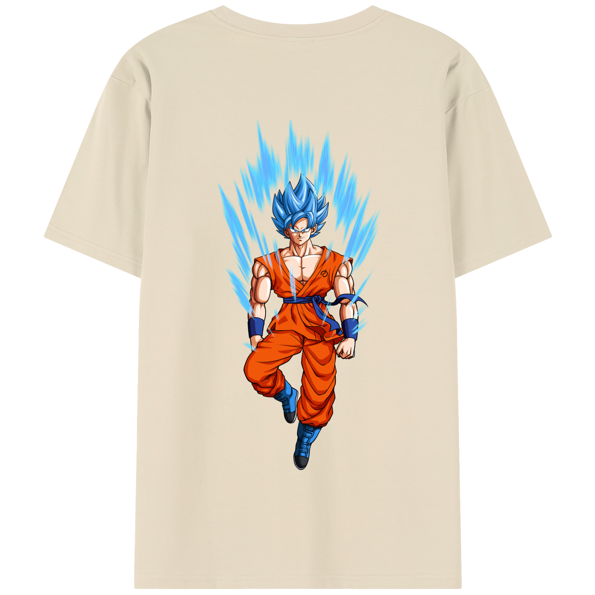 （画像用） ドラゴンボール 孫 悟飯（そんごはん）DRAGON BALL Son Gohan 綿100％半袖Tシャツ（背面プリント）