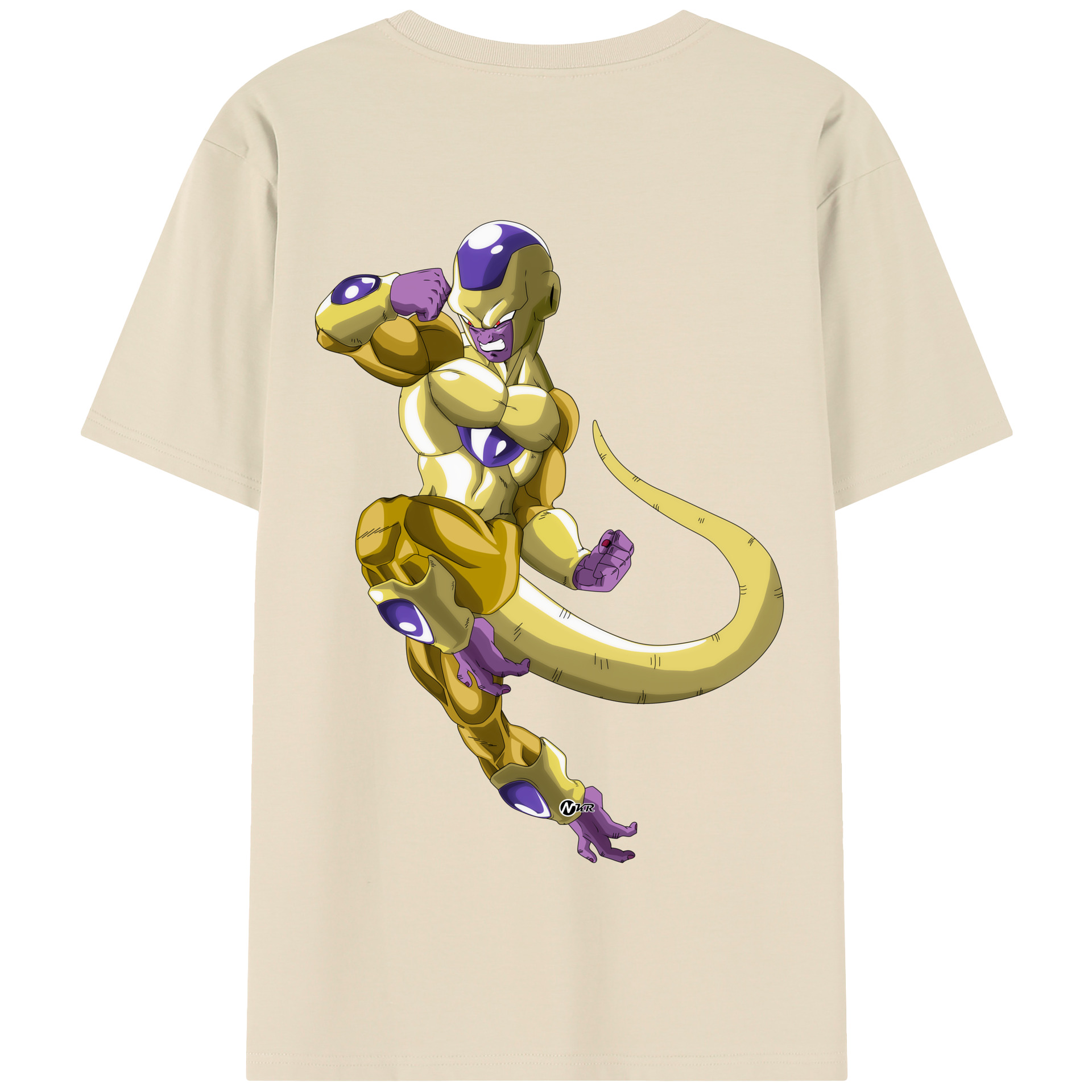 （画像用） ドラゴンボール フリーザ DRAGON BALL Frieza 綿100％半袖Tシャツ（背面プリント）