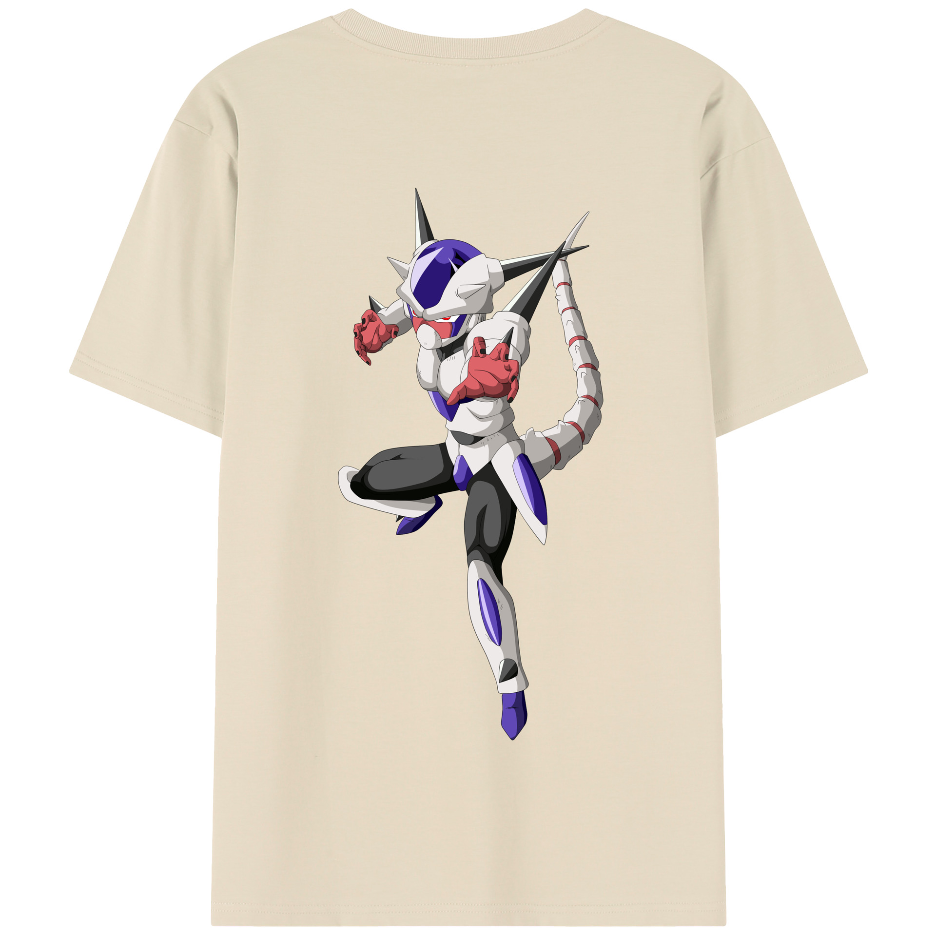 （画像用） ドラゴンボール クリーサ DRAGON BALL Kulisa 綿100％半袖Tシャツ（背面プリント）