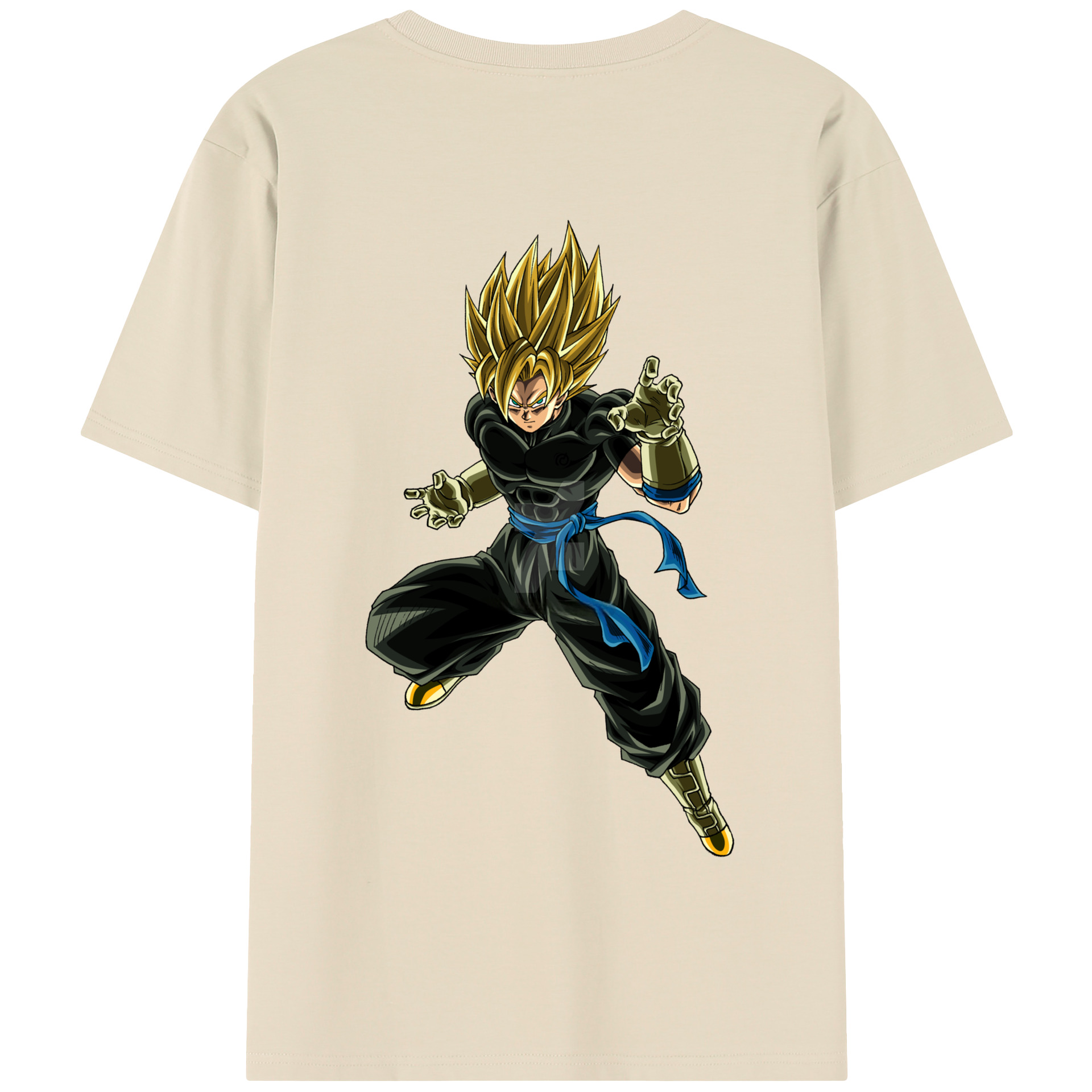 （画像用） ドラゴンボール ベジット DRAGON BALL Vegetto 綿100％半袖Tシャツ（背面プリント）