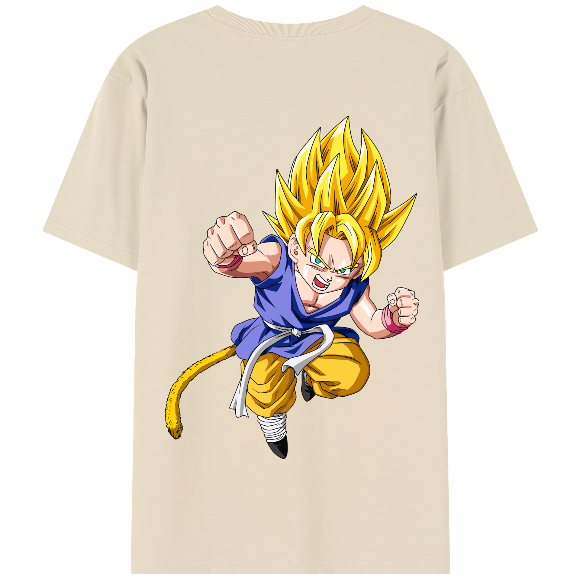 （画像用） ドラゴンボール ベジット DRAGON BALL Vegetto 綿100％半袖Tシャツ（背面プリント）
