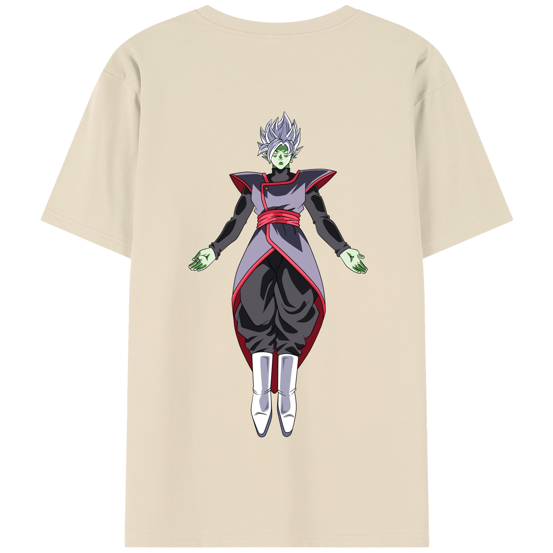 （画像用） ドラゴンボール ベジット DRAGON BALL Vegetto 綿100％半袖Tシャツ（背面プリント）