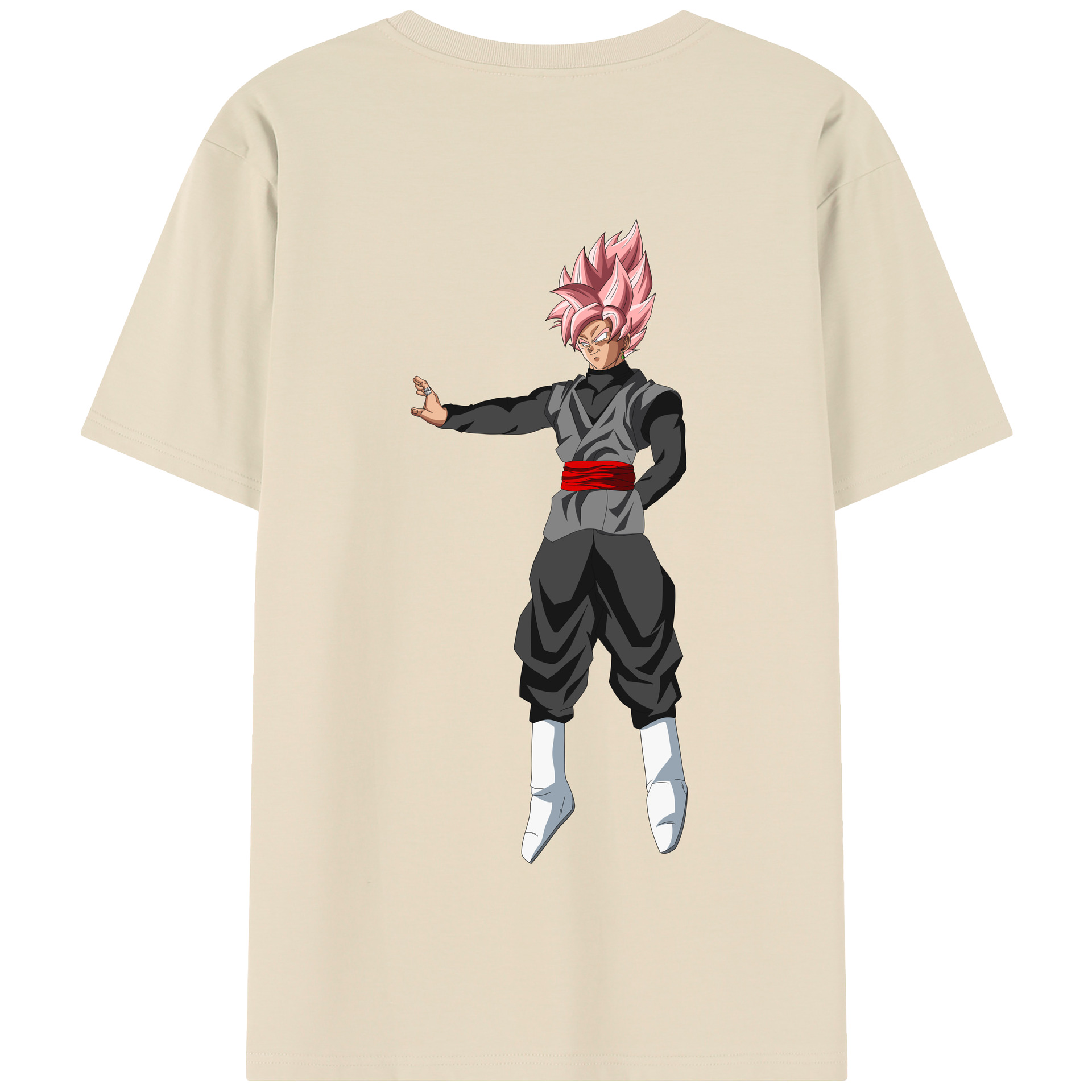 （画像用） ドラゴンボール ベジット DRAGON BALL Vegetto 綿100％半袖Tシャツ（背面プリント）