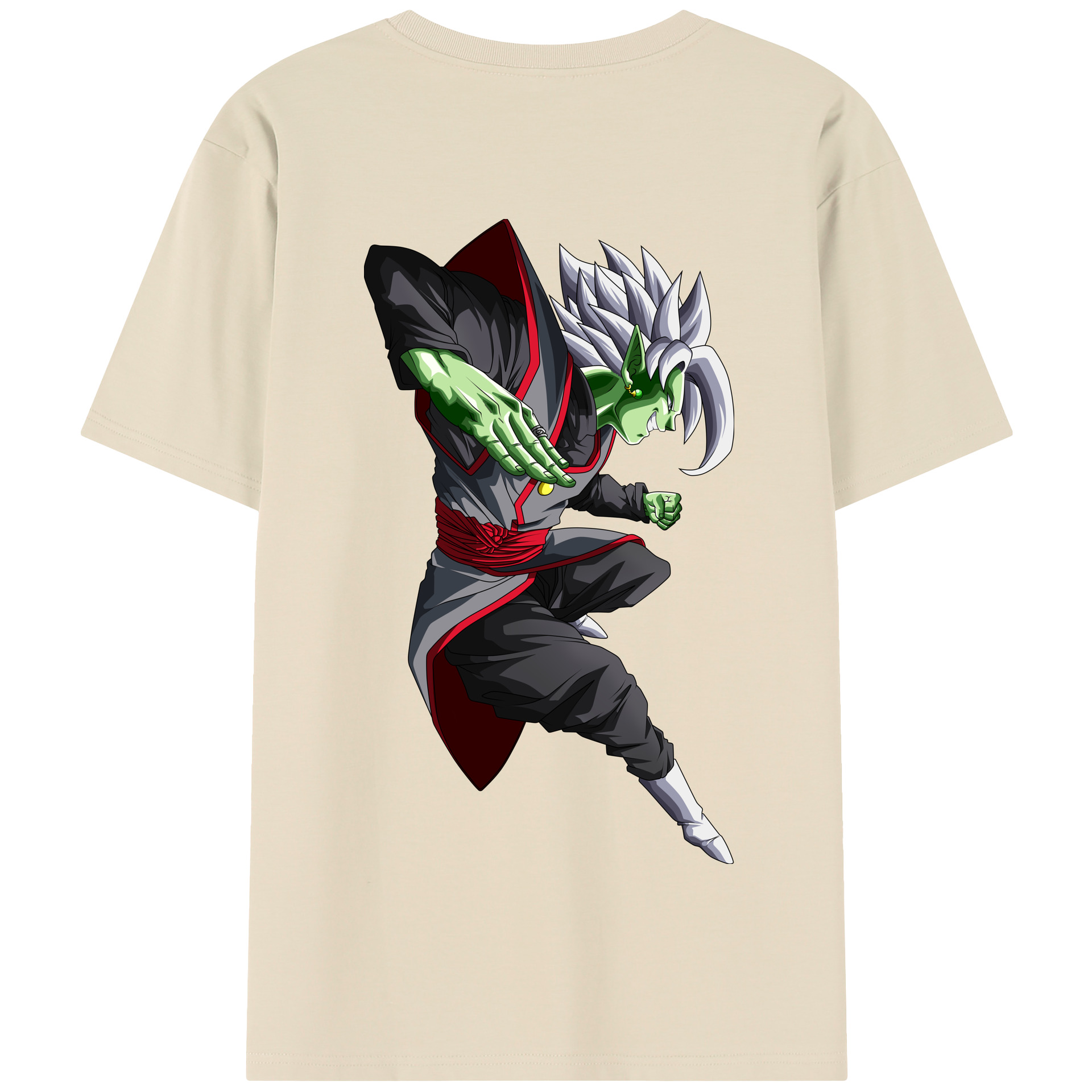（画像用） ドラゴンボール ベジット DRAGON BALL Vegetto 綿100％半袖Tシャツ（背面プリント）