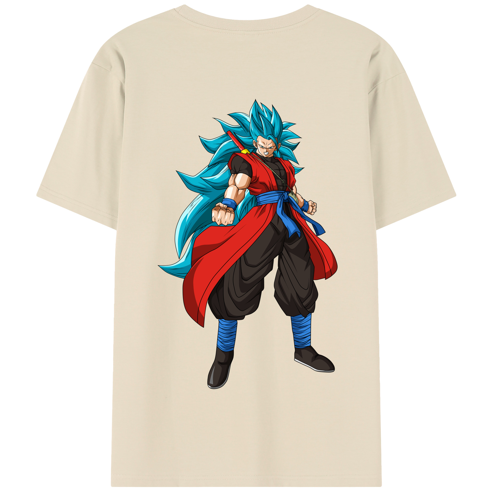 （画像用） ドラゴンボール ベジット DRAGON BALL Vegetto 綿100％半袖Tシャツ（背面プリント）