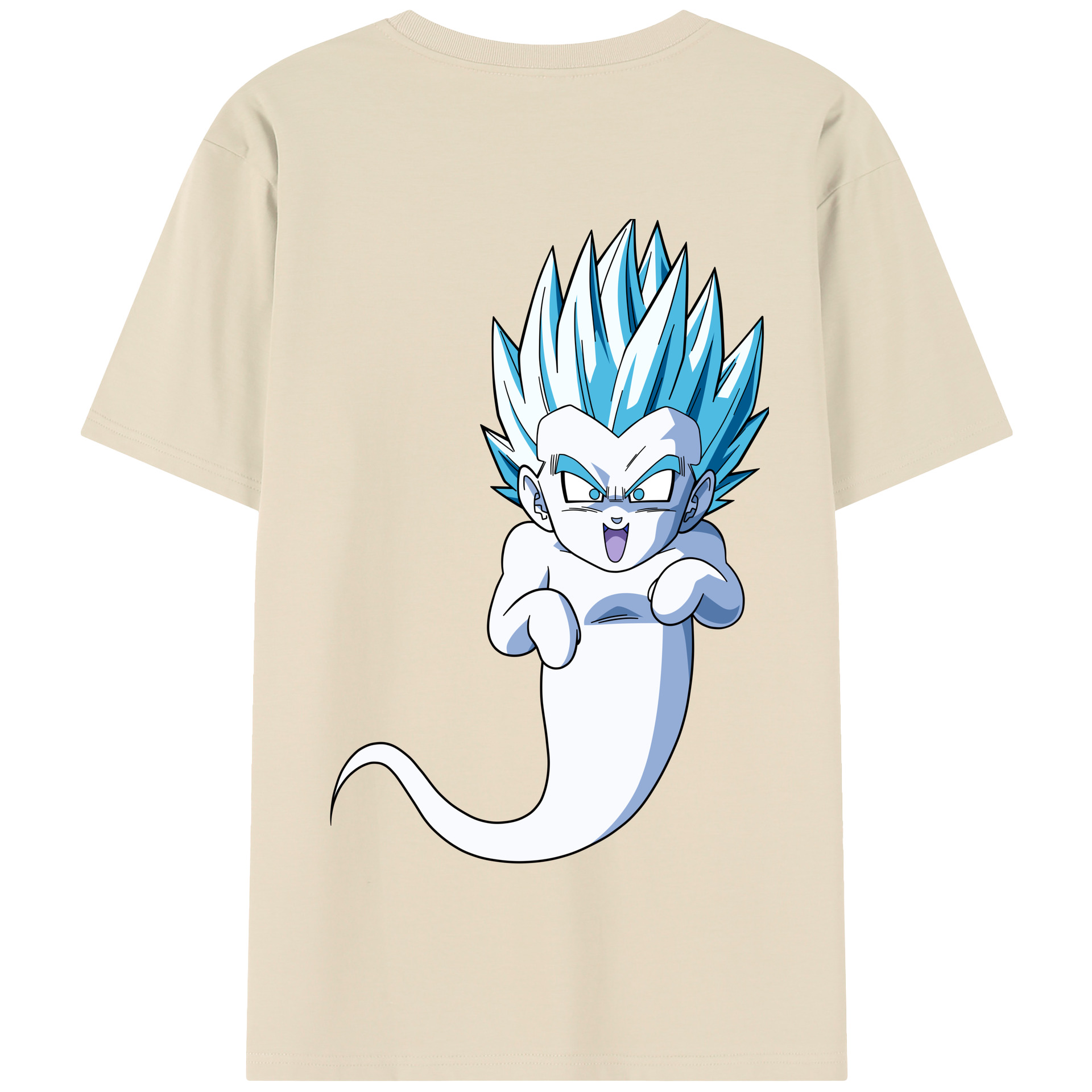 （画像用） ドラゴンボール ベジット DRAGON BALL Vegetto 綿100％半袖Tシャツ（背面プリント）