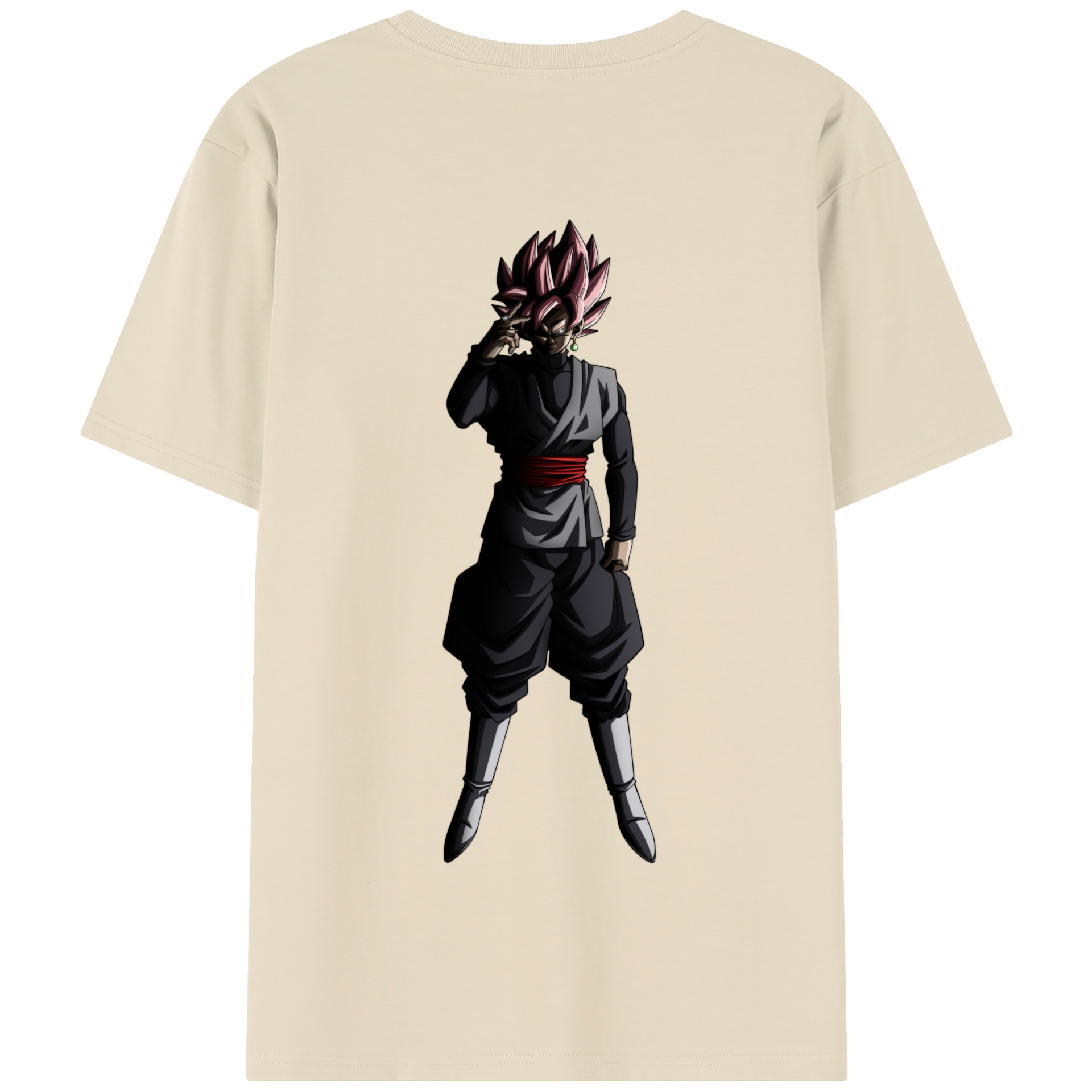 （画像用） ドラゴンボール ベジット DRAGON BALL Vegetto 綿100％半袖Tシャツ（背面プリント）