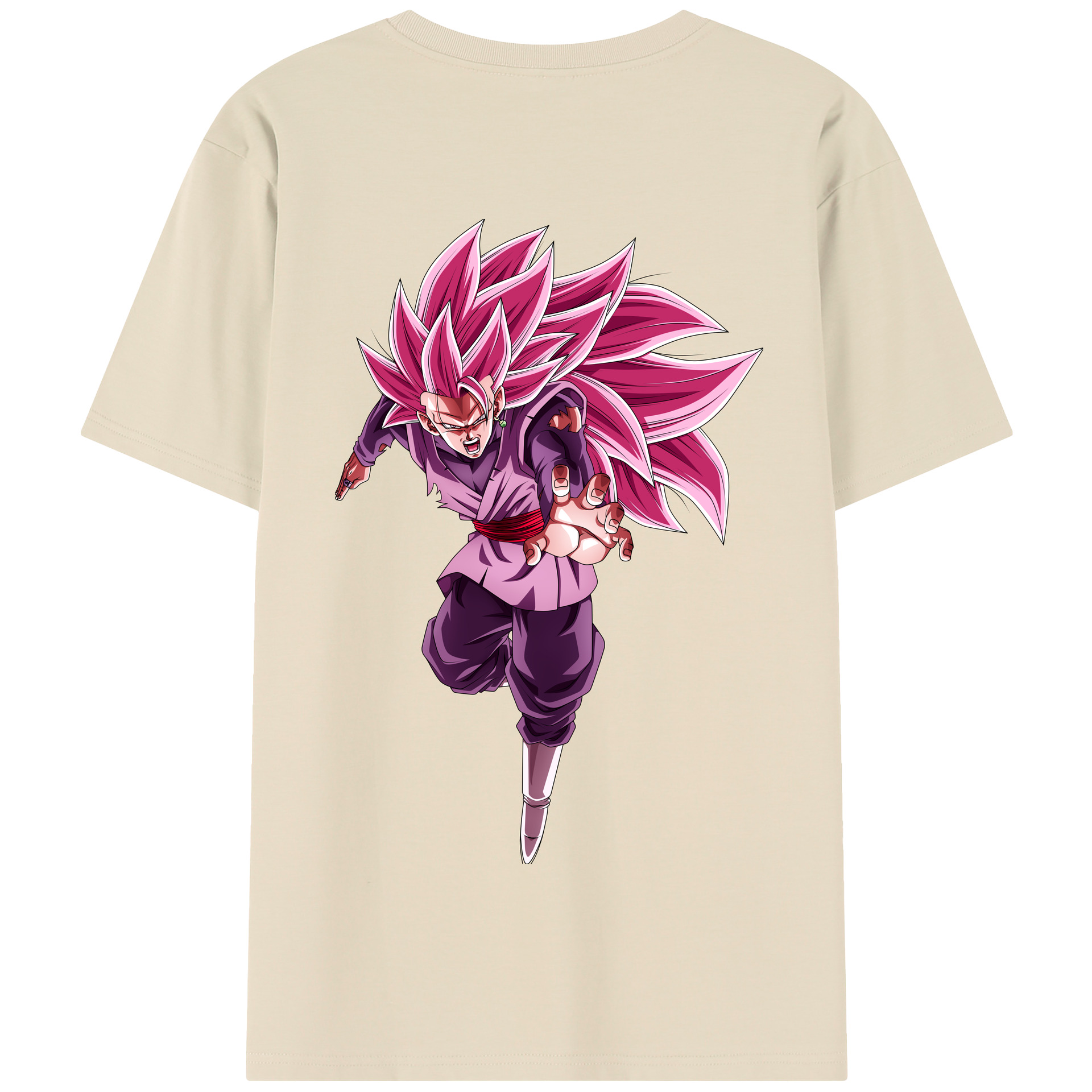（画像用） ドラゴンボール ベジット DRAGON BALL Vegetto 綿100％半袖Tシャツ（背面プリント）