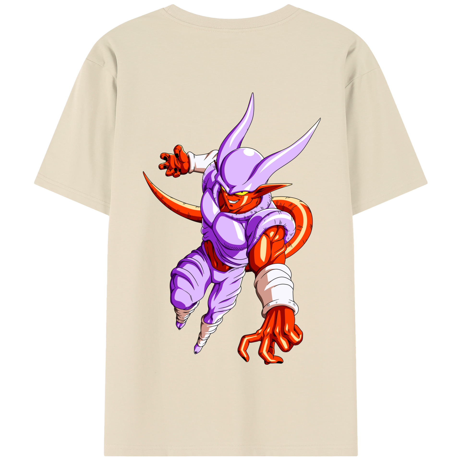 （画像用） ドラゴンボール ジャネンバ DRAGON BALL Janemba 綿100％半袖Tシャツ（背面プリント）
