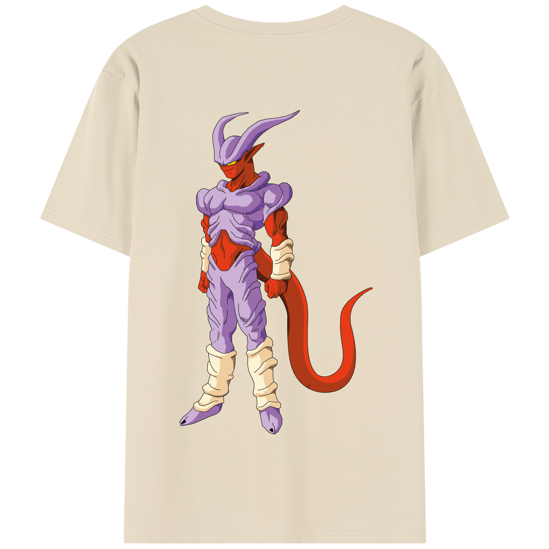 （画像用） ドラゴンボール ジャネンバ DRAGON BALL Janemba 綿100％半袖Tシャツ（背面プリント）