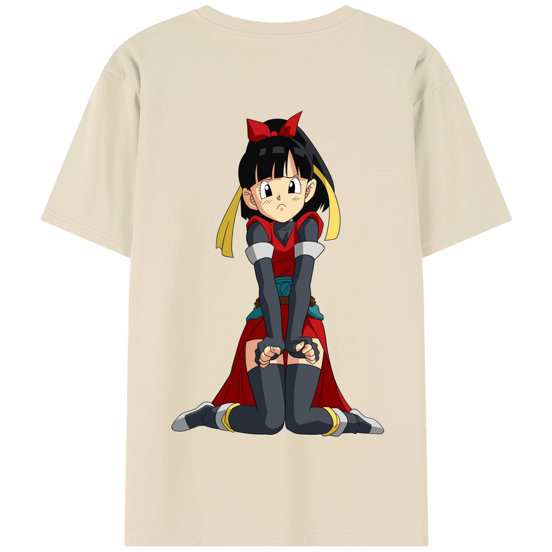 （画像用） ドラゴンボール パン DRAGON BALL Pan 綿100％半袖Tシャツ（背面プリント）