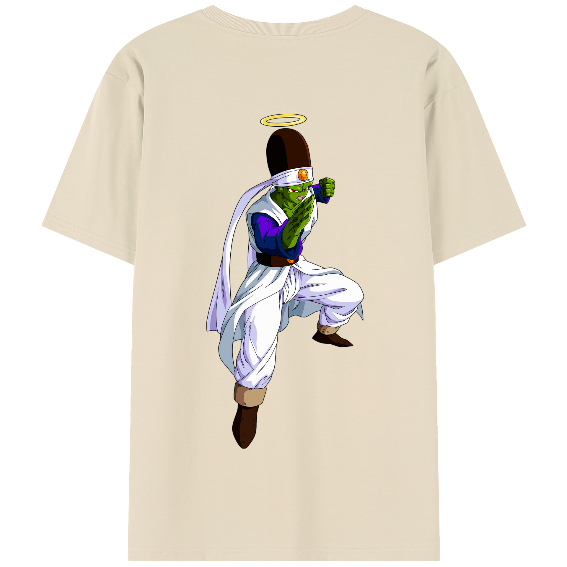 （画像用） ドラゴンボール パイクーハン DRAGON BALL Pikkon 綿100％半袖Tシャツ（背面プリント）