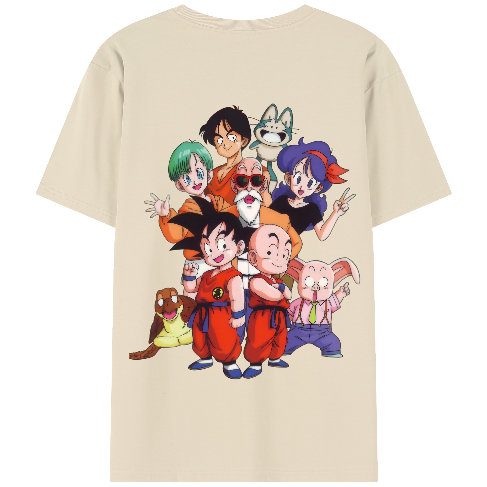 （画像用） ドラゴンボール DRAGON BALL 綿100％半袖Tシャツ（背面プリント）