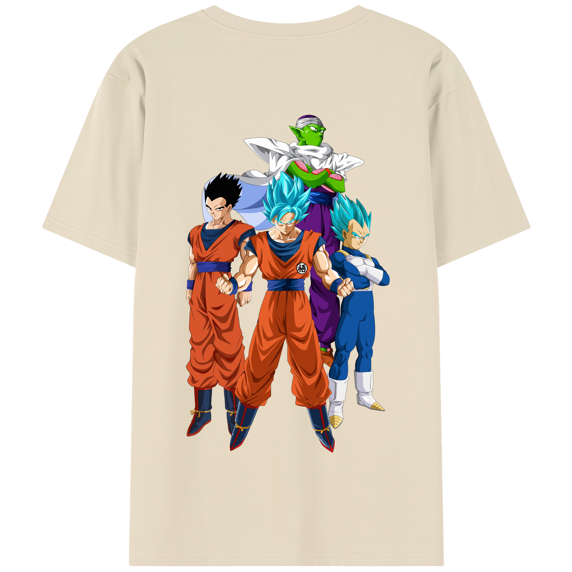 （画像用） ドラゴンボール DRAGON BALL 綿100％半袖Tシャツ（背面プリント）