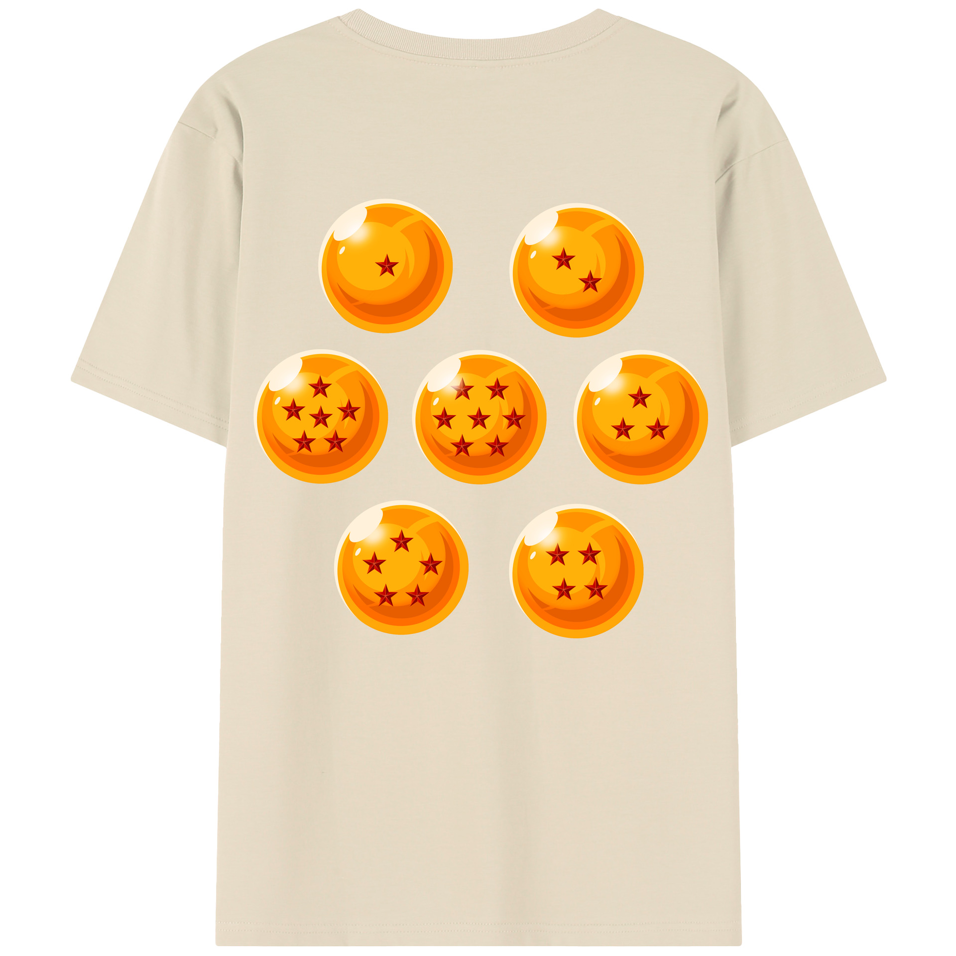 （画像用） ドラゴンボール DRAGON BALL 綿100％半袖Tシャツ（背面プリント）