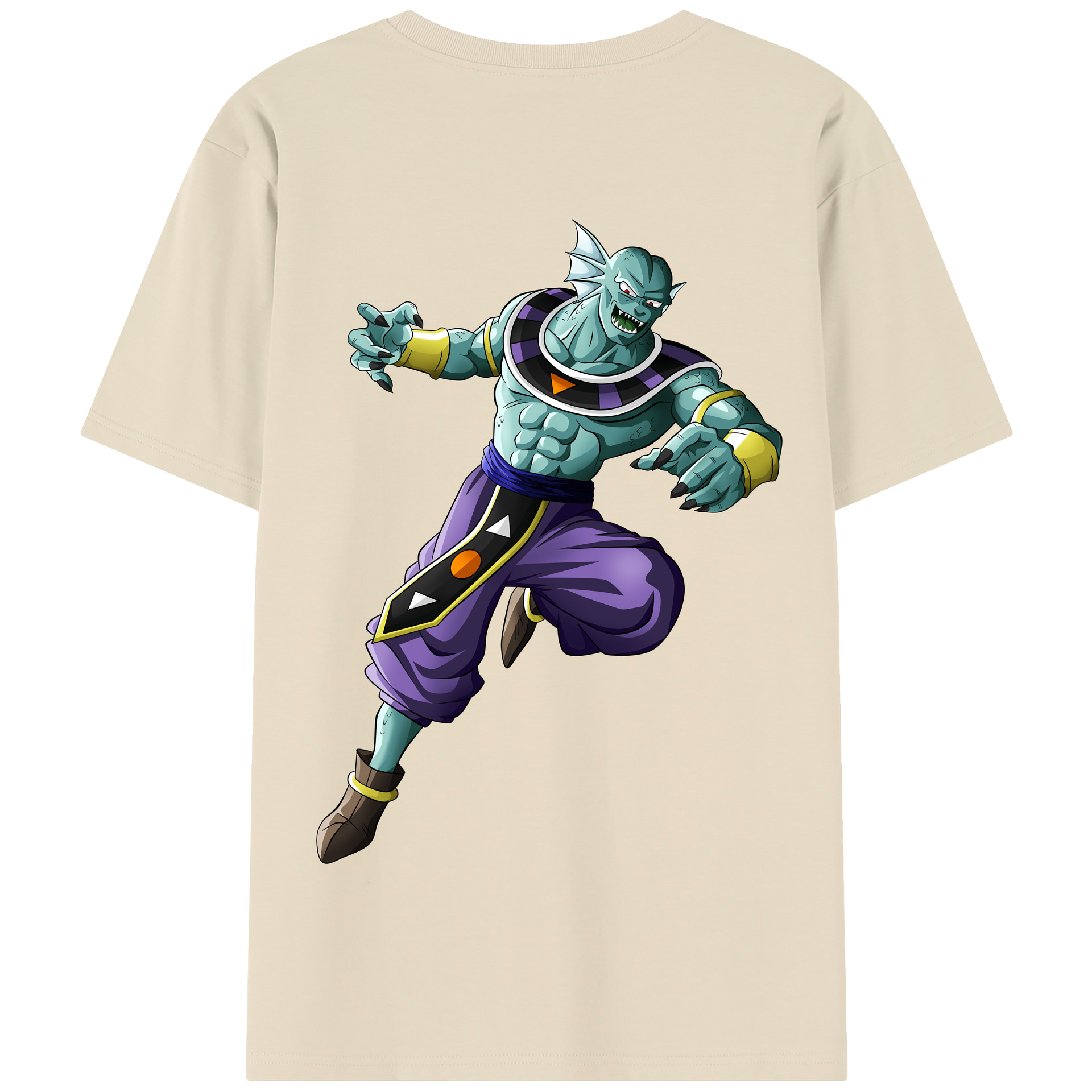 （画像用） ドラゴンボール DRAGON BALL 綿100％半袖Tシャツ（背面プリント）