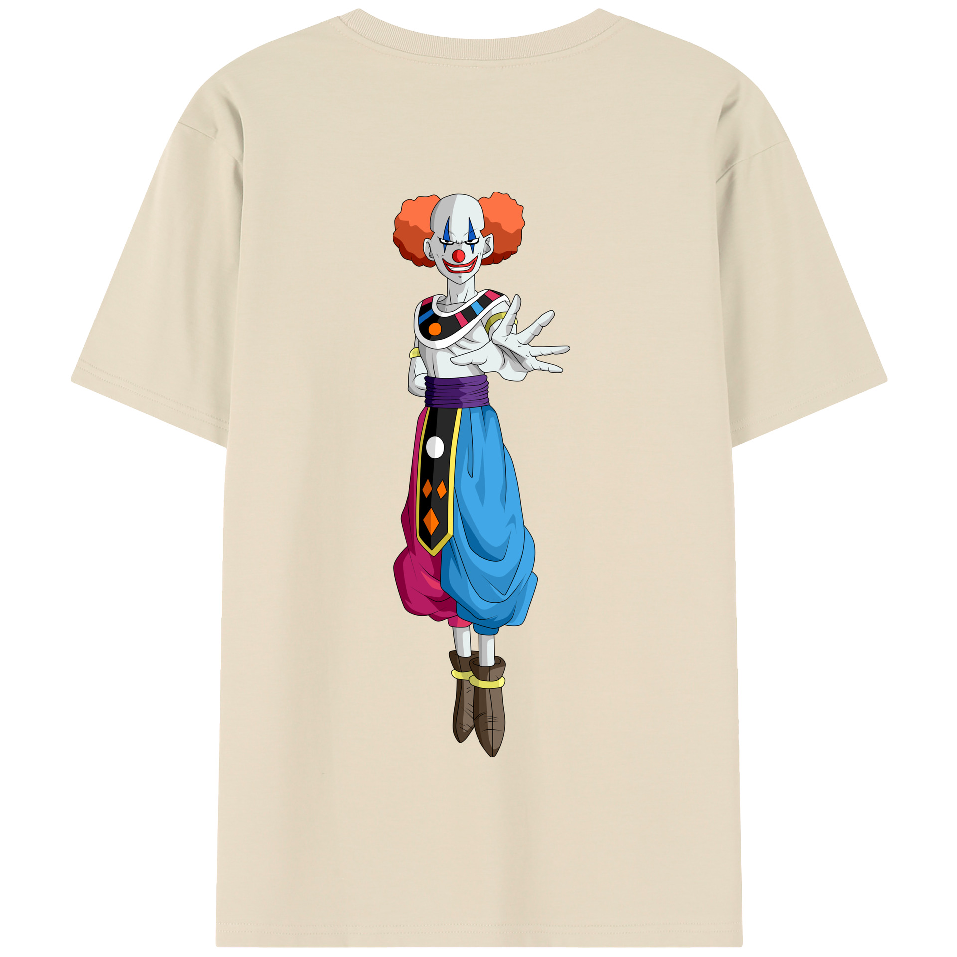 （画像用） ドラゴンボール DRAGON BALL 綿100％半袖Tシャツ（背面プリント）