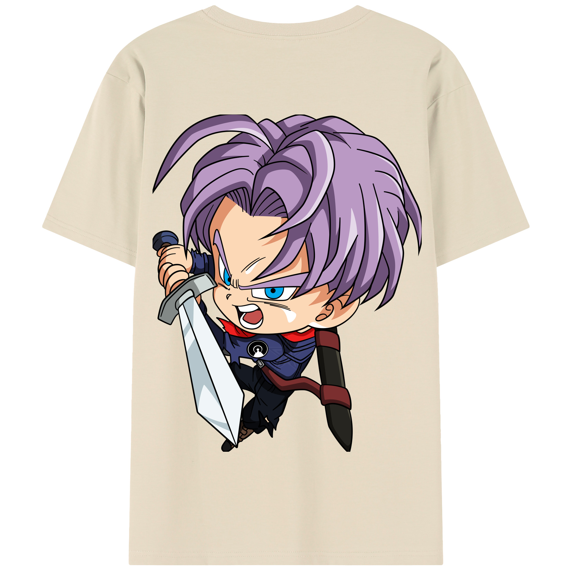 （画像用） ドラゴンボール DRAGON BALL 綿100％半袖Tシャツ（背面プリント）