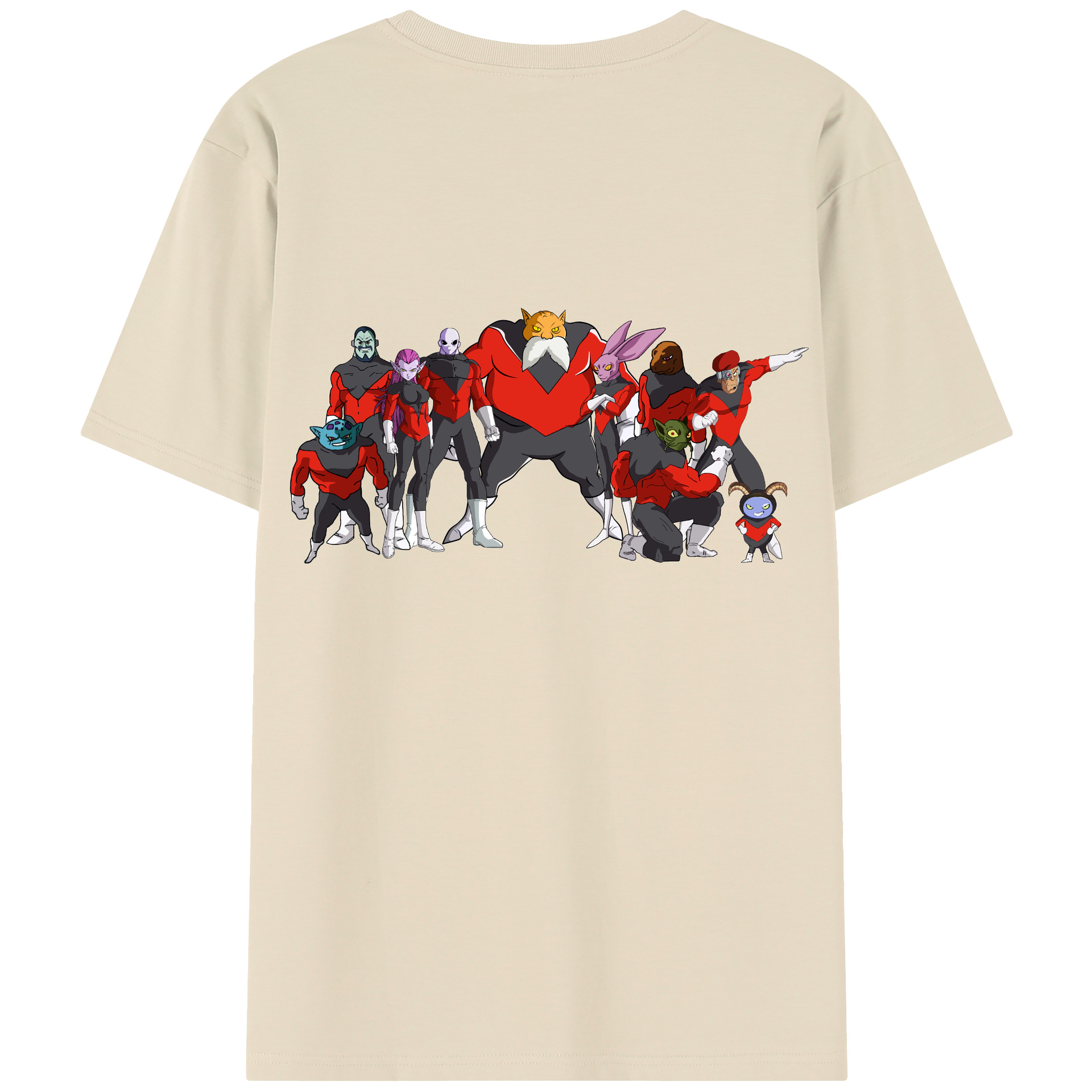 （画像用） ドラゴンボール DRAGON BALL 綿100％半袖Tシャツ（背面プリント）