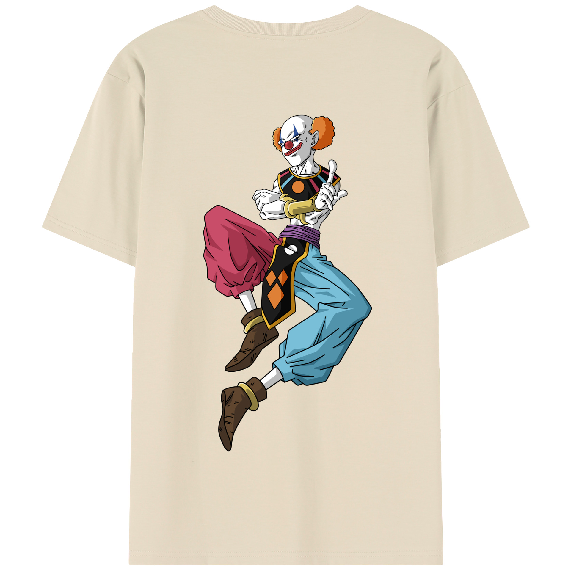（画像用） ドラゴンボール DRAGON BALL 綿100％半袖Tシャツ（背面プリント）