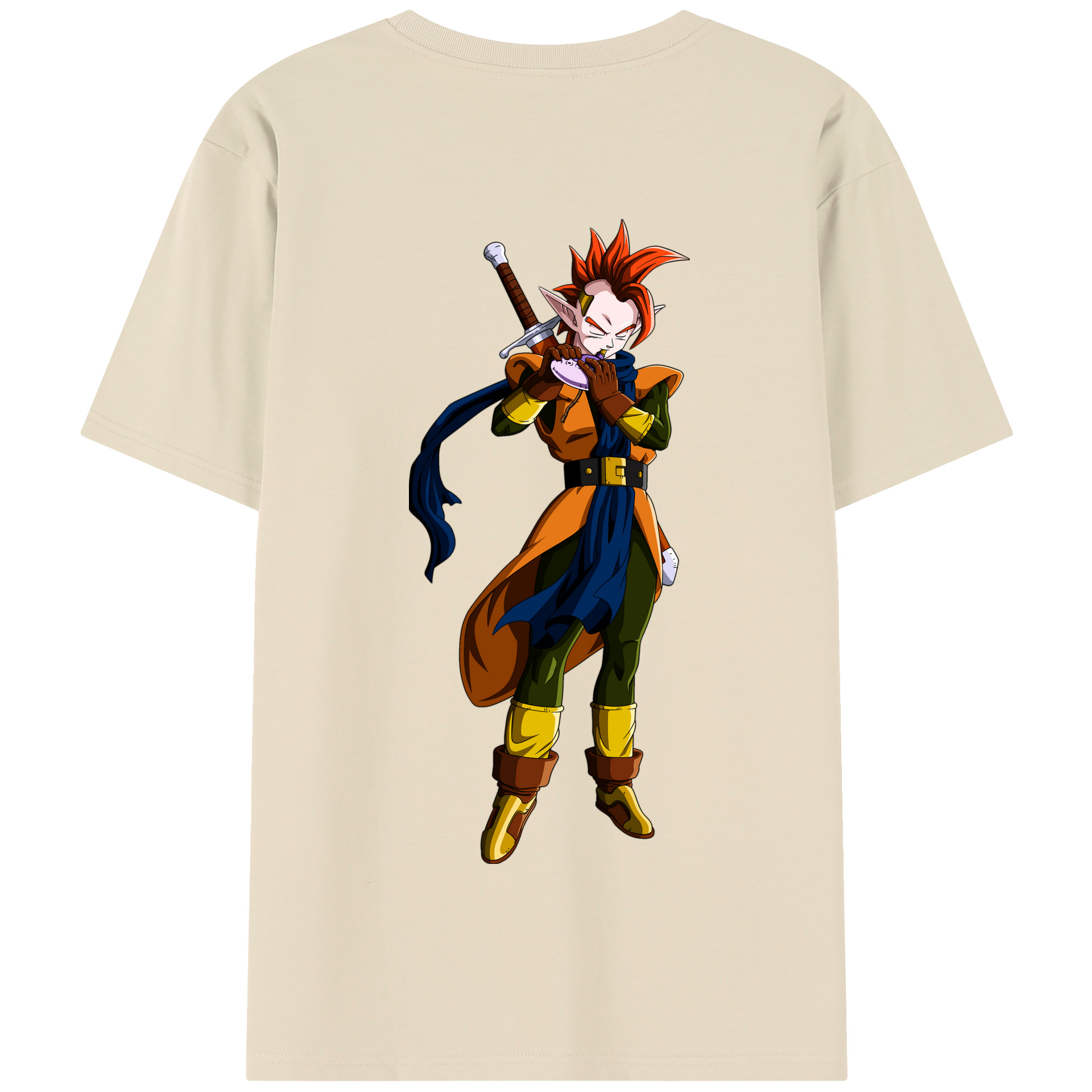 （画像用） ドラゴンボール DRAGON BALL 綿100％半袖Tシャツ（背面プリント）