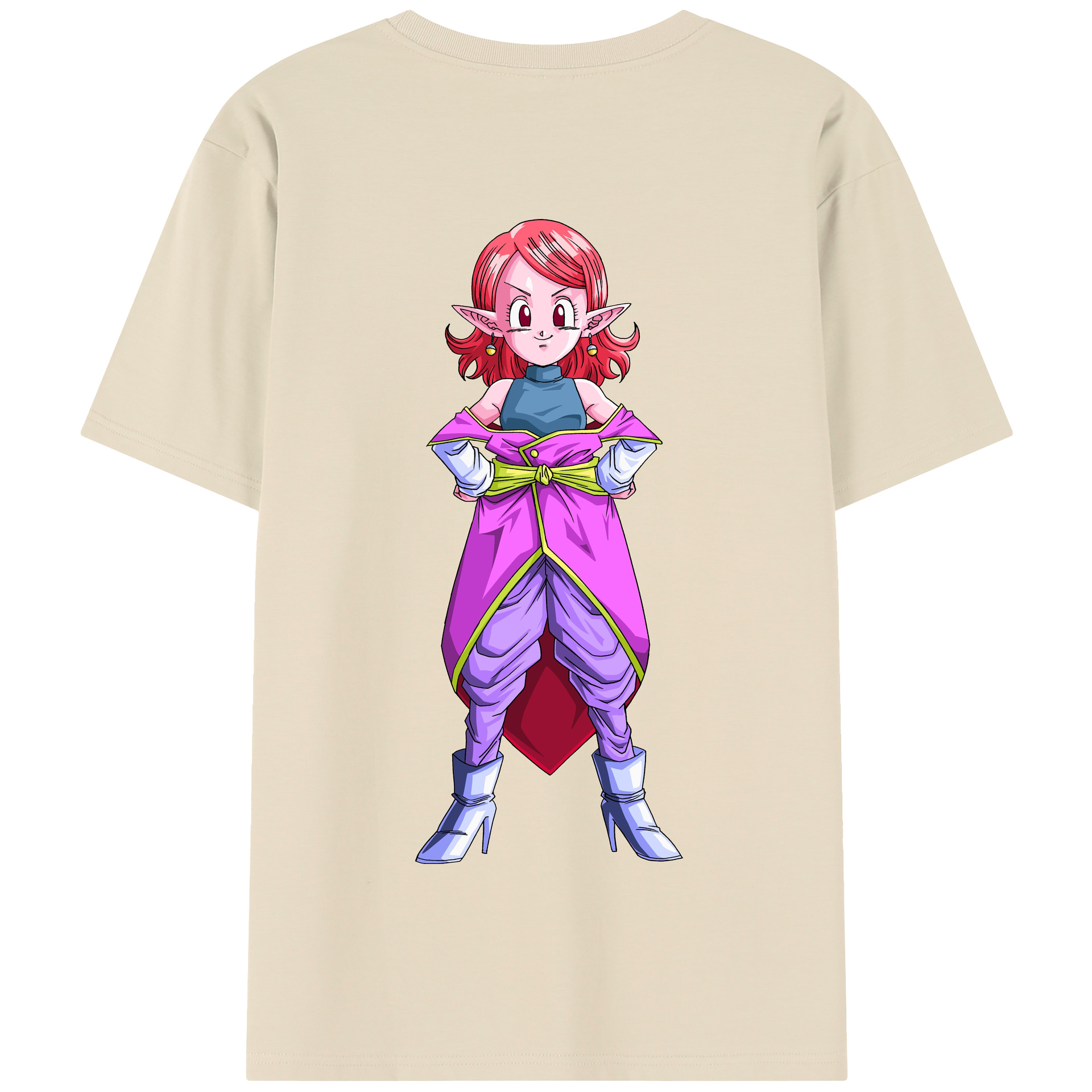 （画像用） ドラゴンボール DRAGON BALL 綿100％半袖Tシャツ（背面プリント）
