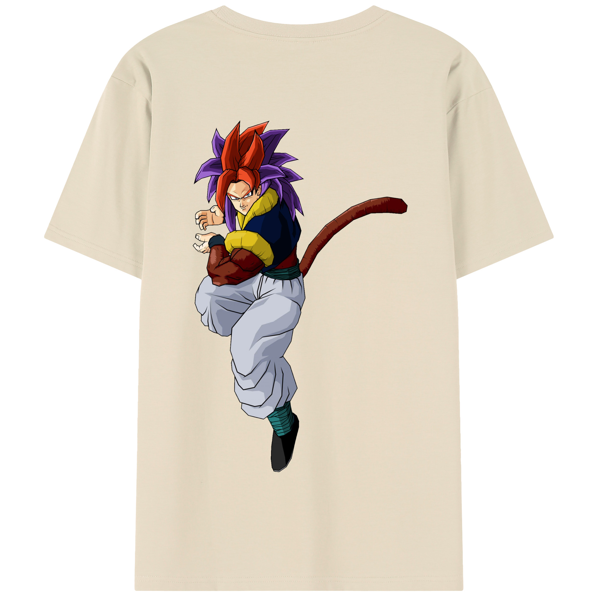 （画像用） ドラゴンボール DRAGON BALL 綿100％半袖Tシャツ（背面プリント）