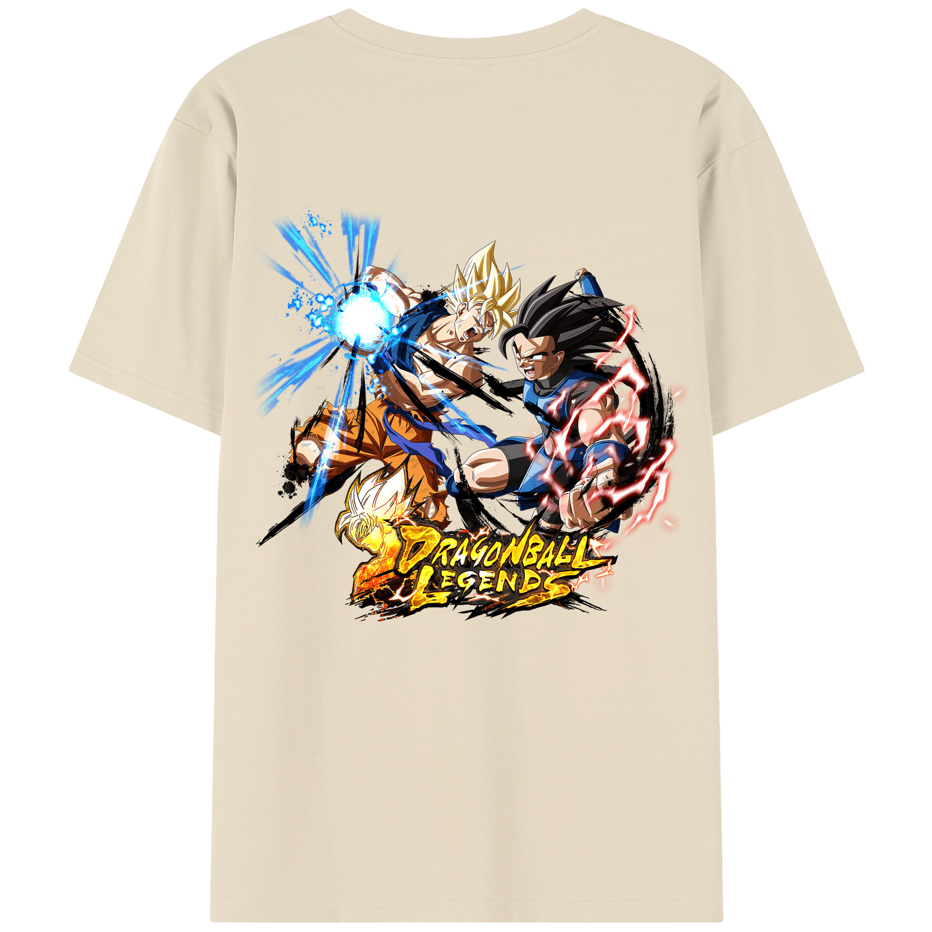 （画像用） ドラゴンボール DRAGON BALL 綿100％半袖Tシャツ（背面プリント）